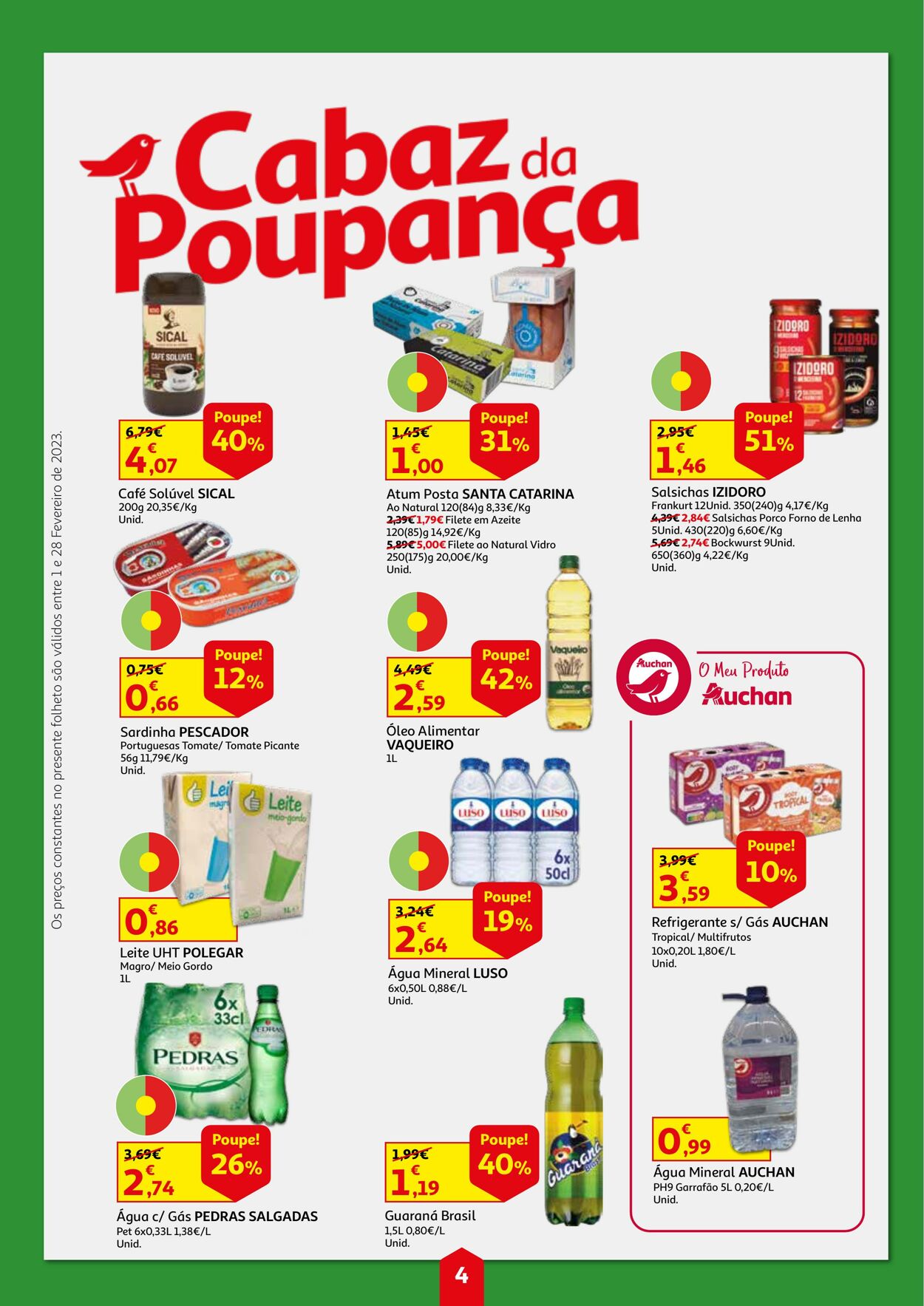 Folheto Auchan 01.02.2023 - 28.02.2023