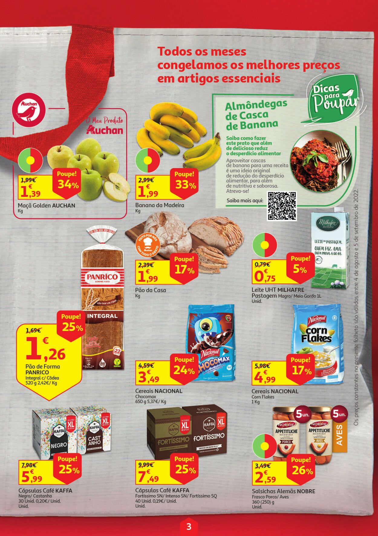 Folheto Auchan 04.08.2022 - 05.09.2022