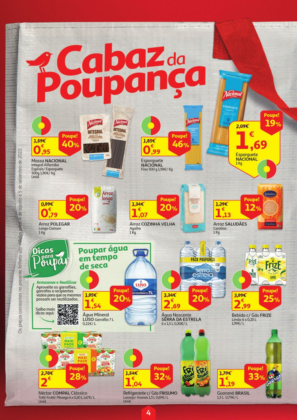 Folheto Auchan 04.08.2022 - 05.09.2022