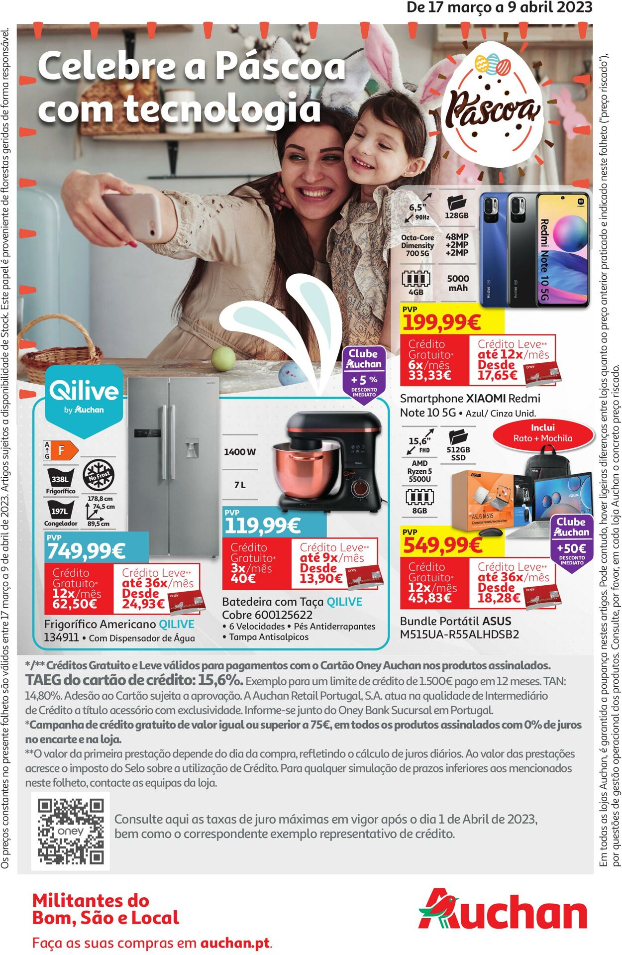 Folheto Auchan 17.03.2023 - 09.04.2023