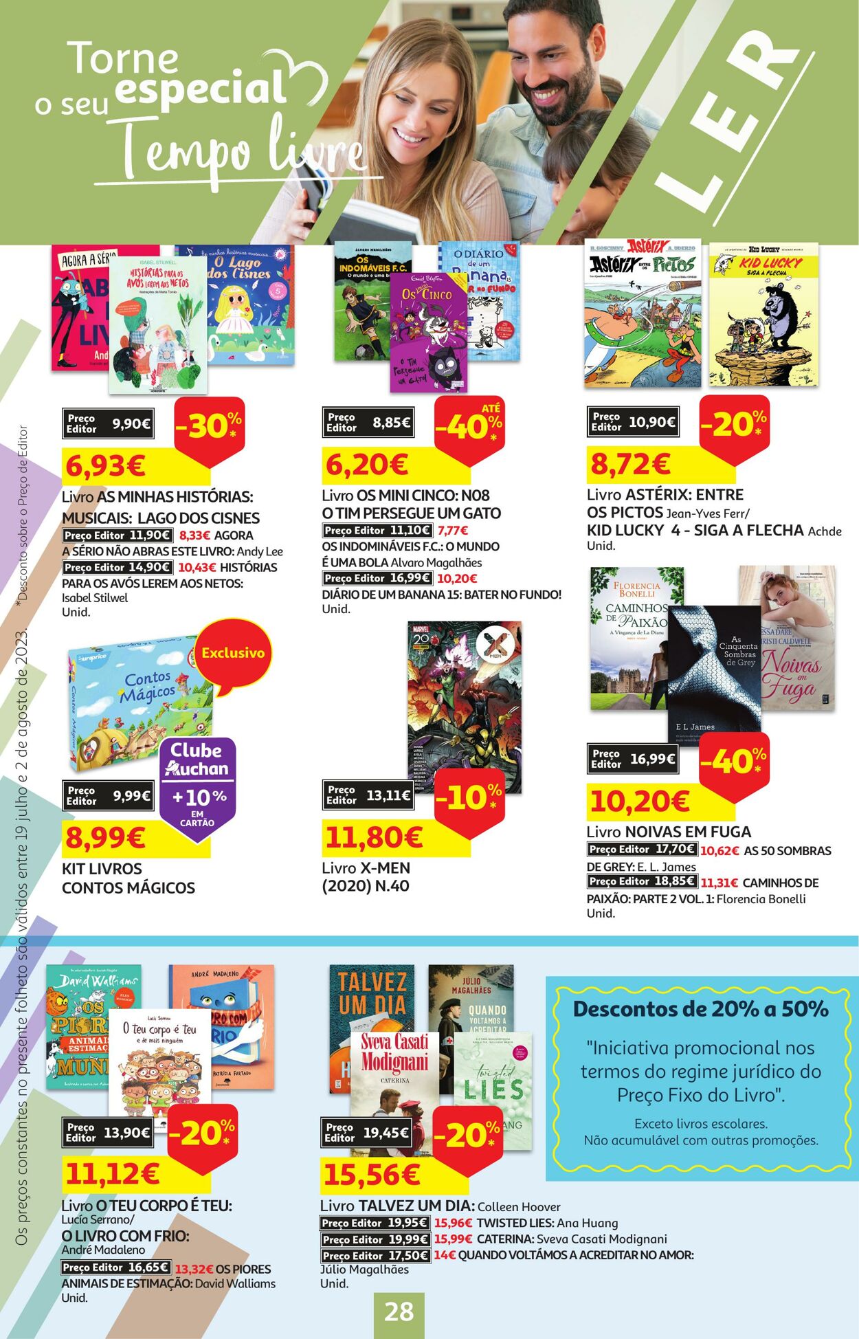 Folheto Auchan 19.07.2023 - 02.08.2023