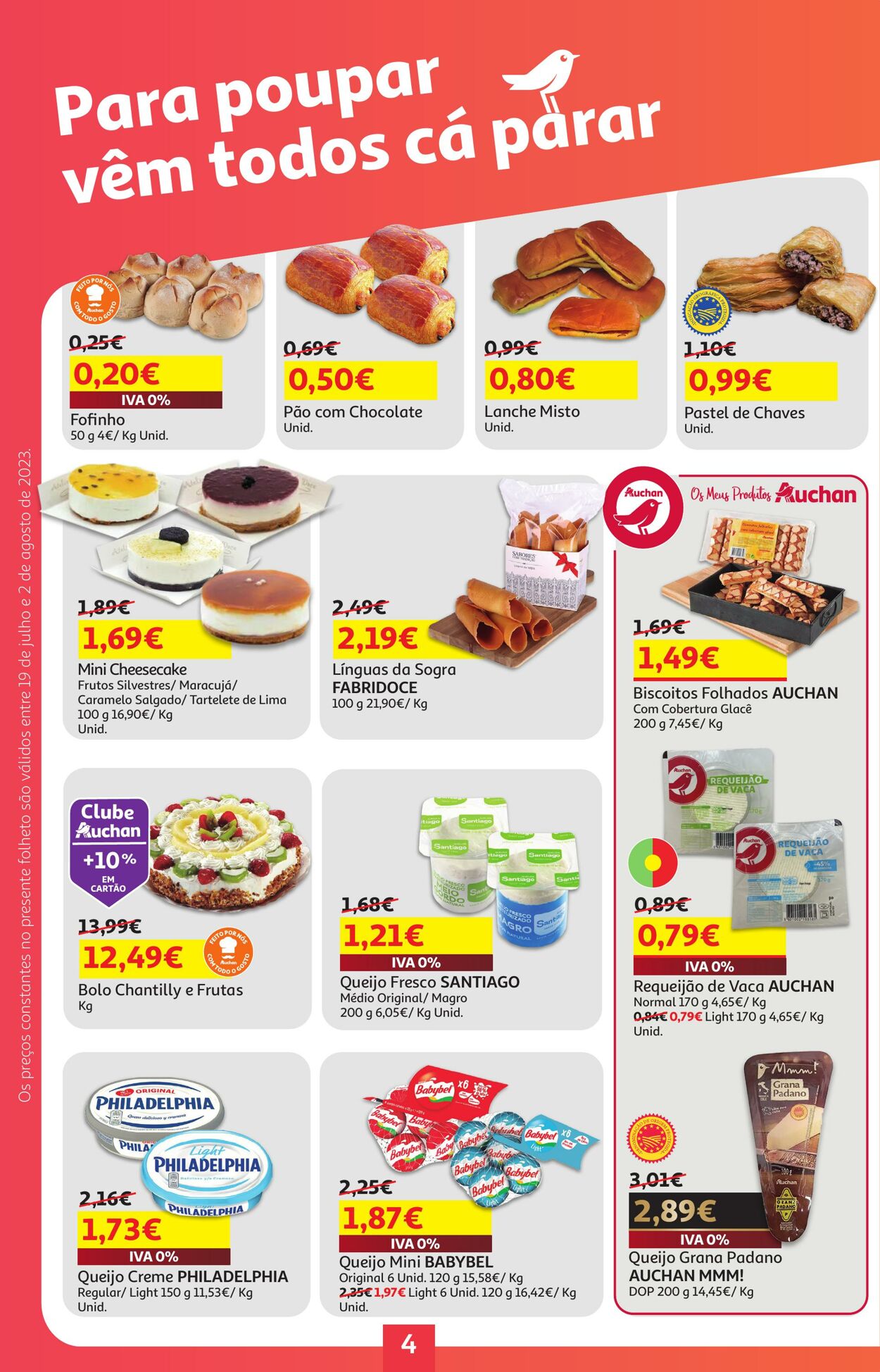 Folheto Auchan 19.07.2023 - 02.08.2023