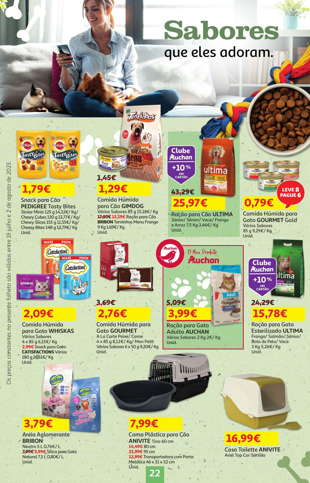 Folheto Auchan 19.07.2023 - 02.08.2023