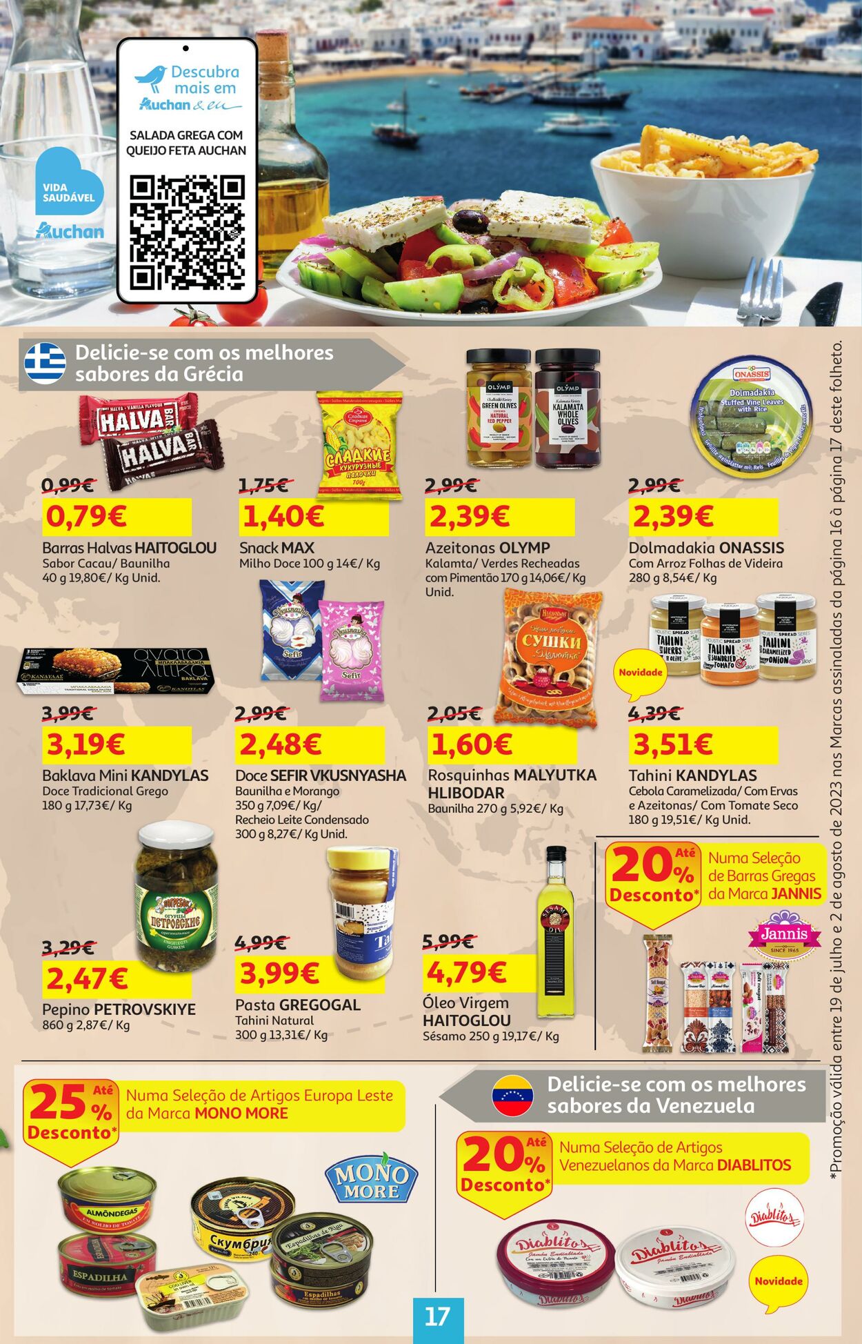 Folheto Auchan 19.07.2023 - 02.08.2023