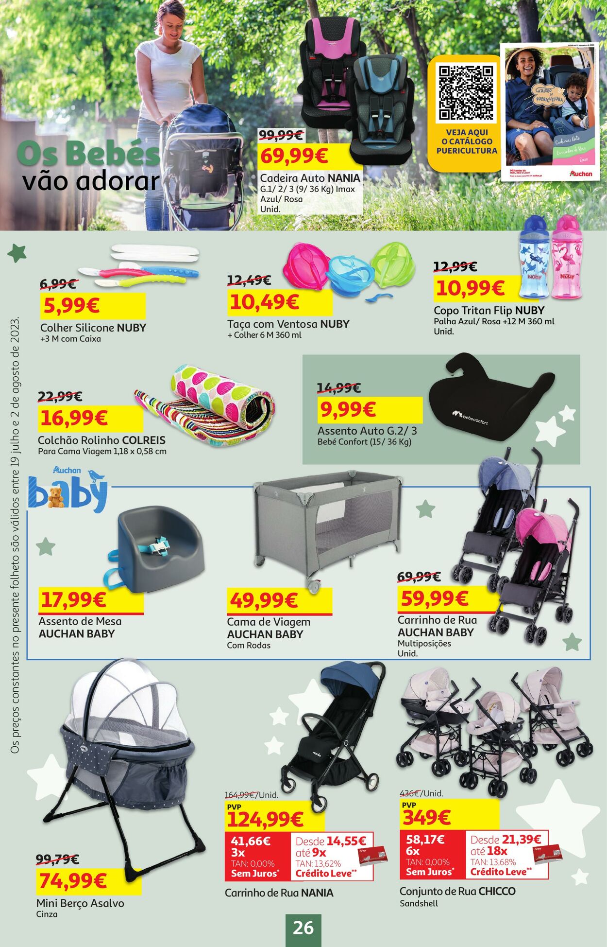 Folheto Auchan 19.07.2023 - 02.08.2023