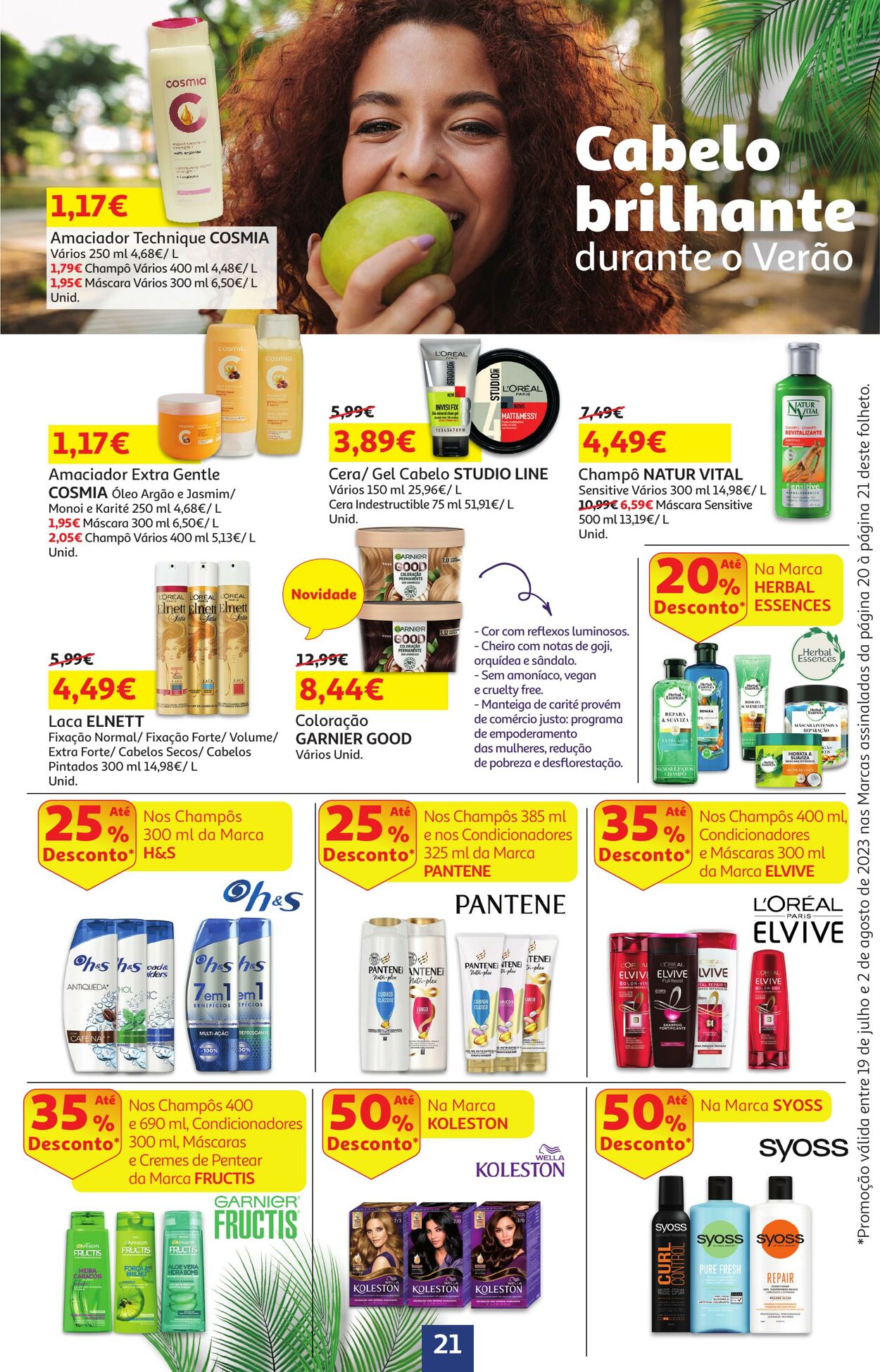 Folheto Auchan 19.07.2023 - 02.08.2023