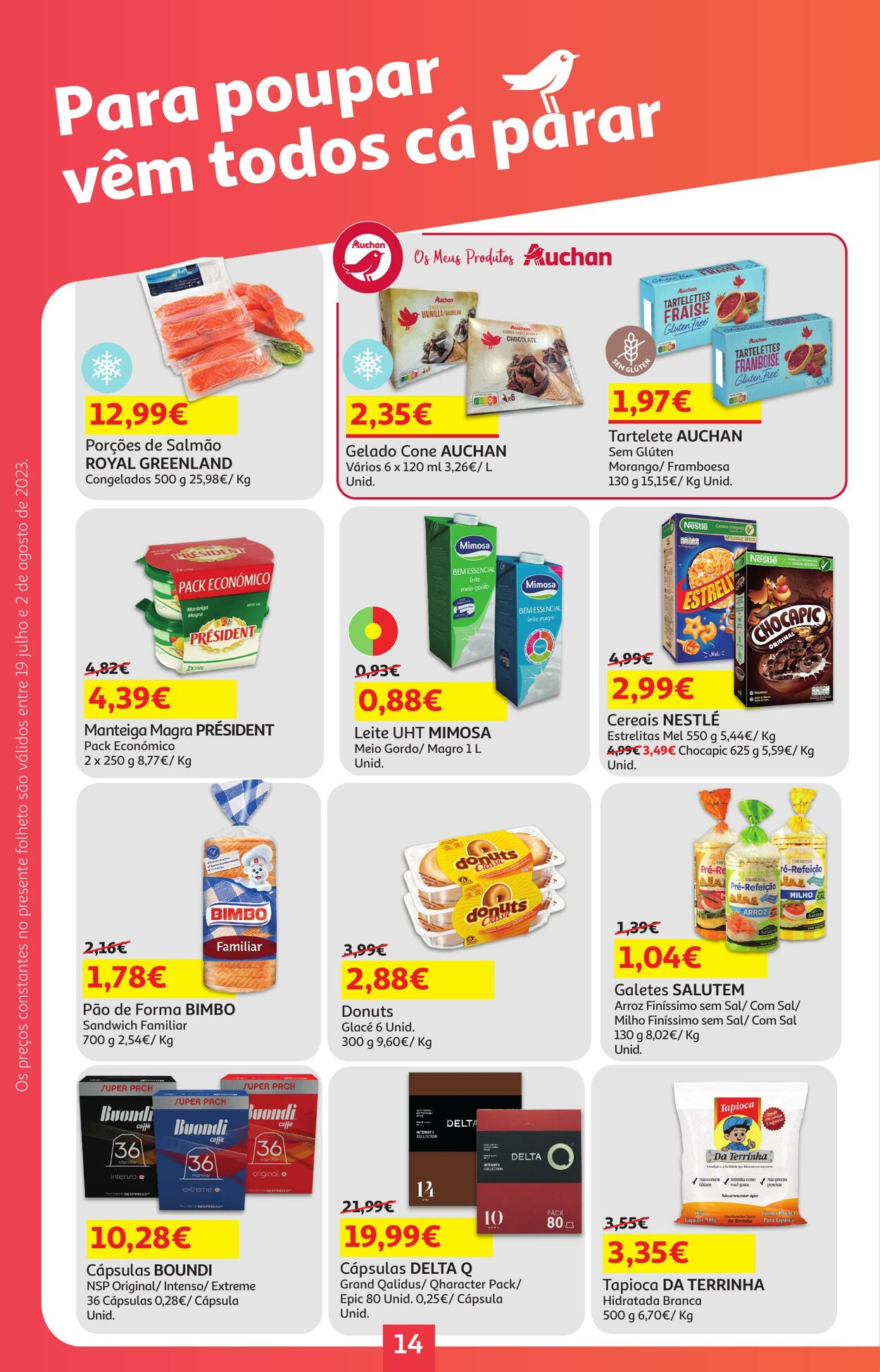 Folheto Auchan 19.07.2023 - 02.08.2023