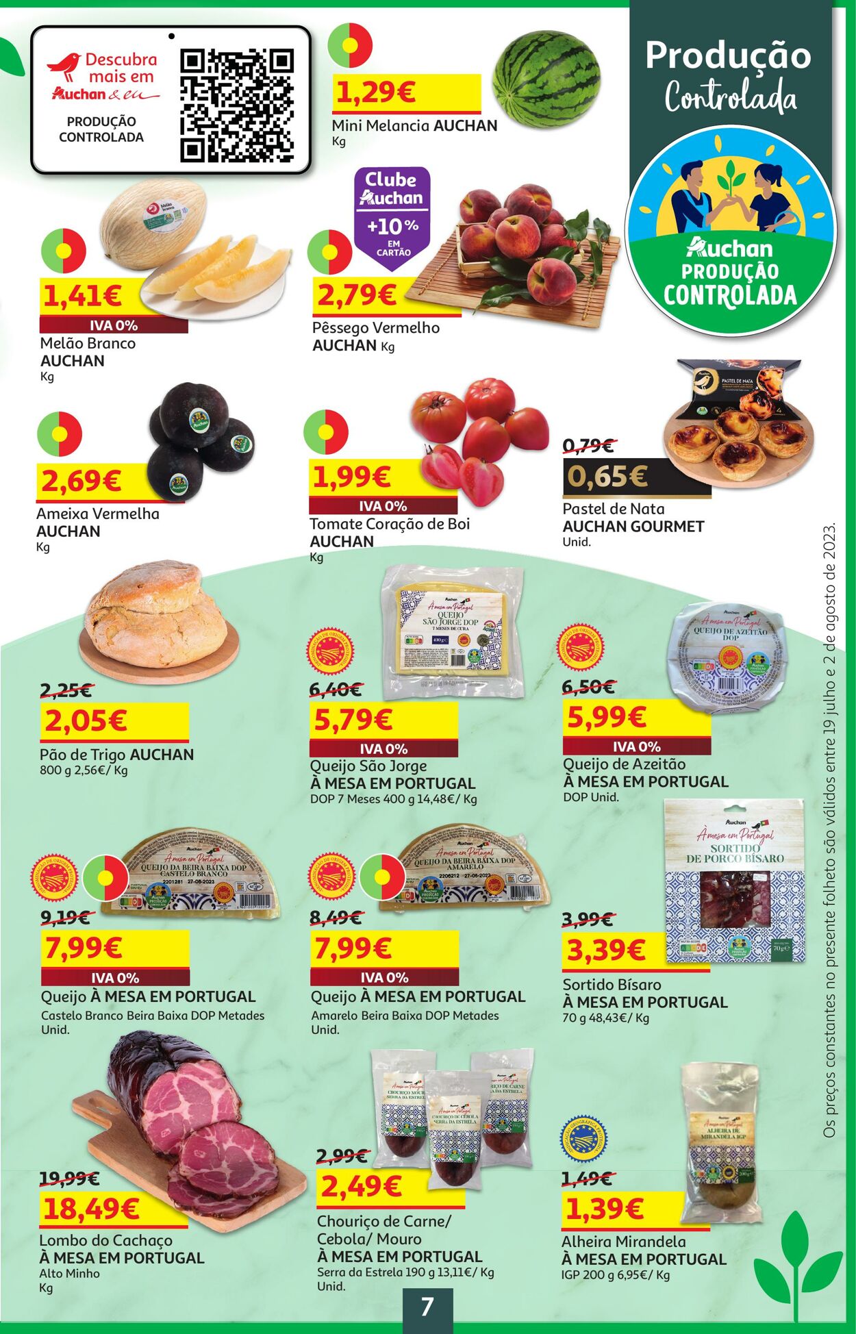 Folheto Auchan 19.07.2023 - 02.08.2023