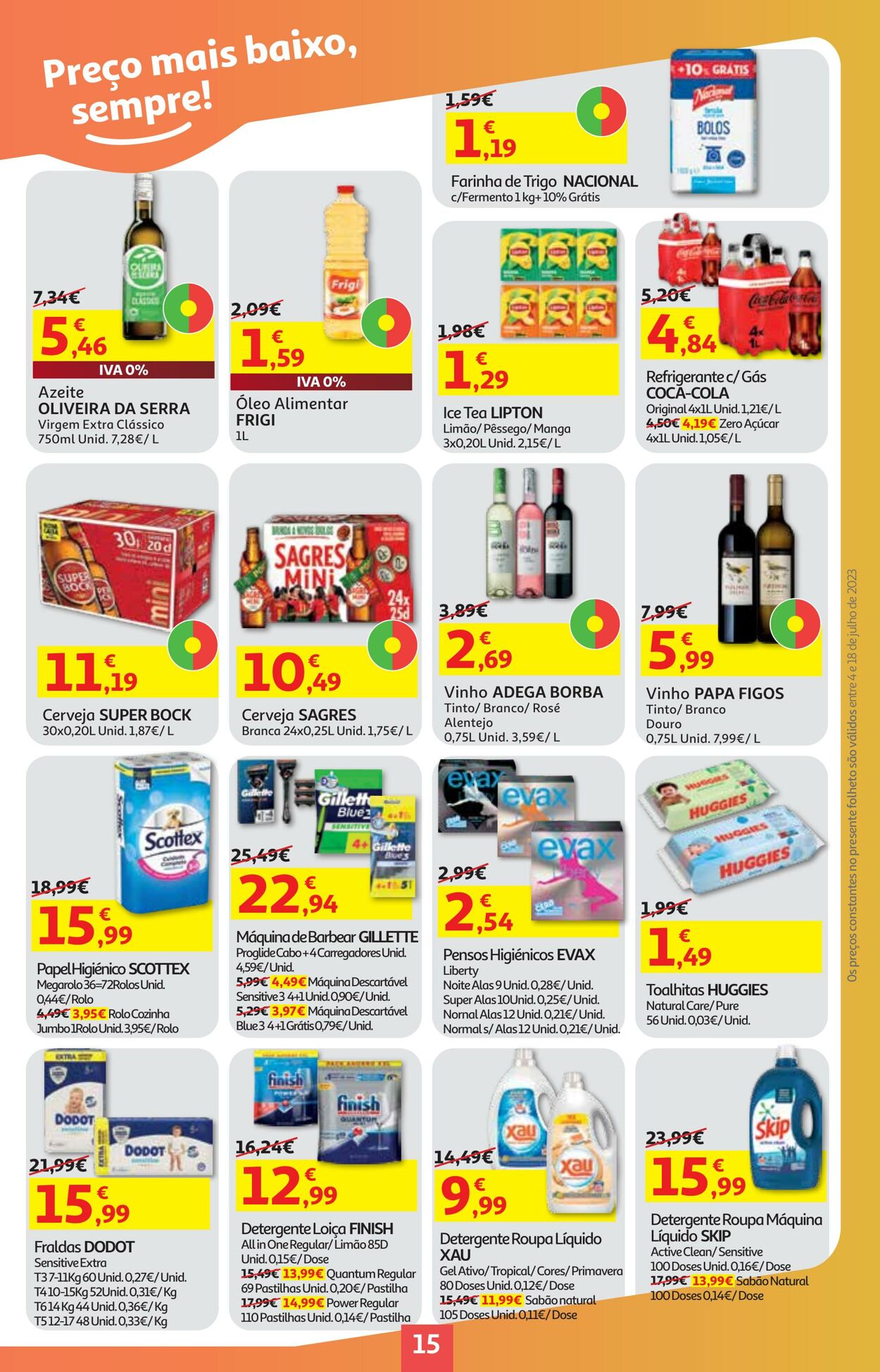 Folheto Auchan 04.07.2023 - 18.07.2023