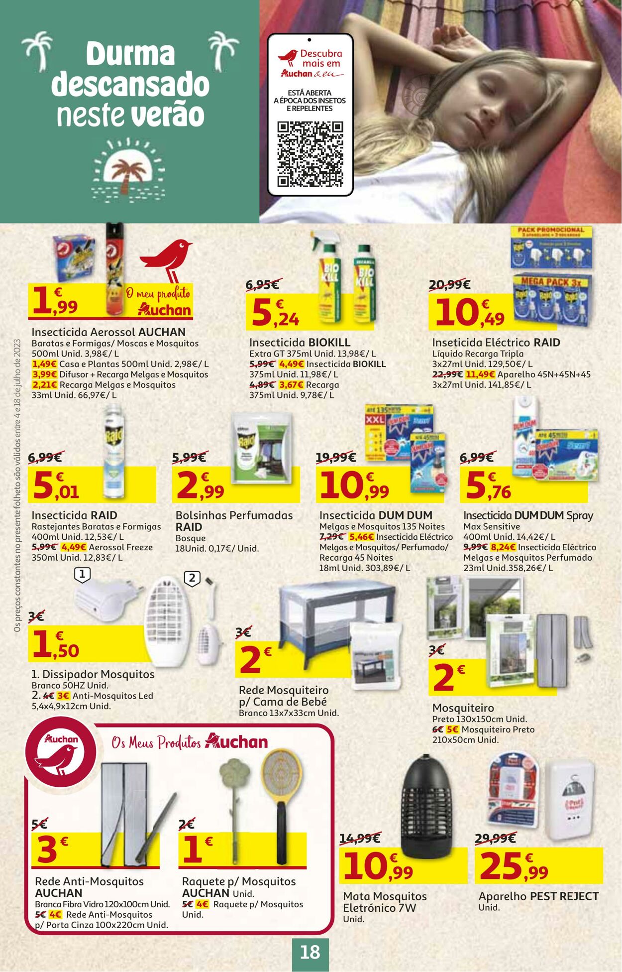 Folheto Auchan 04.07.2023 - 18.07.2023