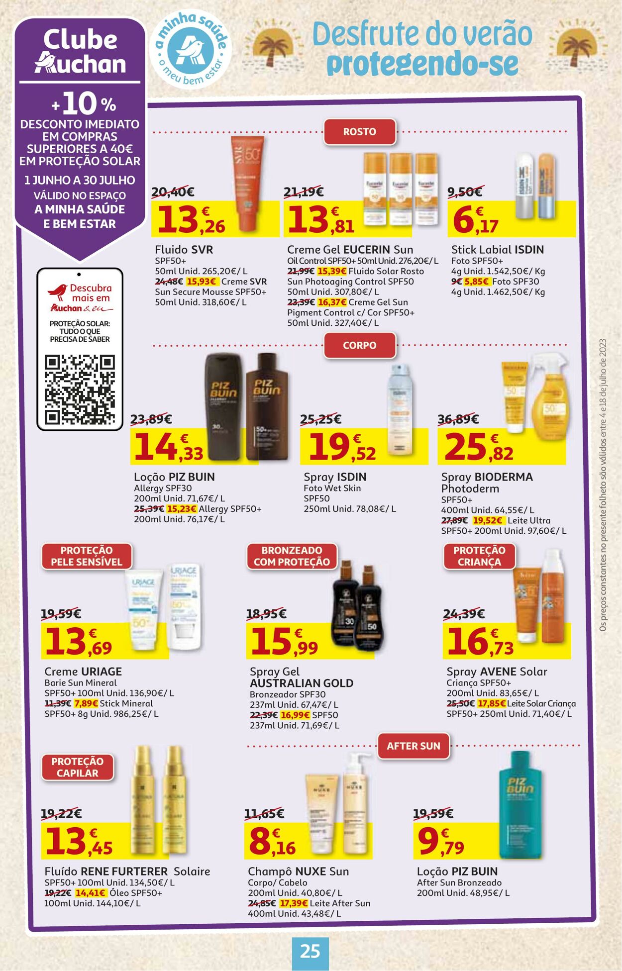 Folheto Auchan 04.07.2023 - 18.07.2023