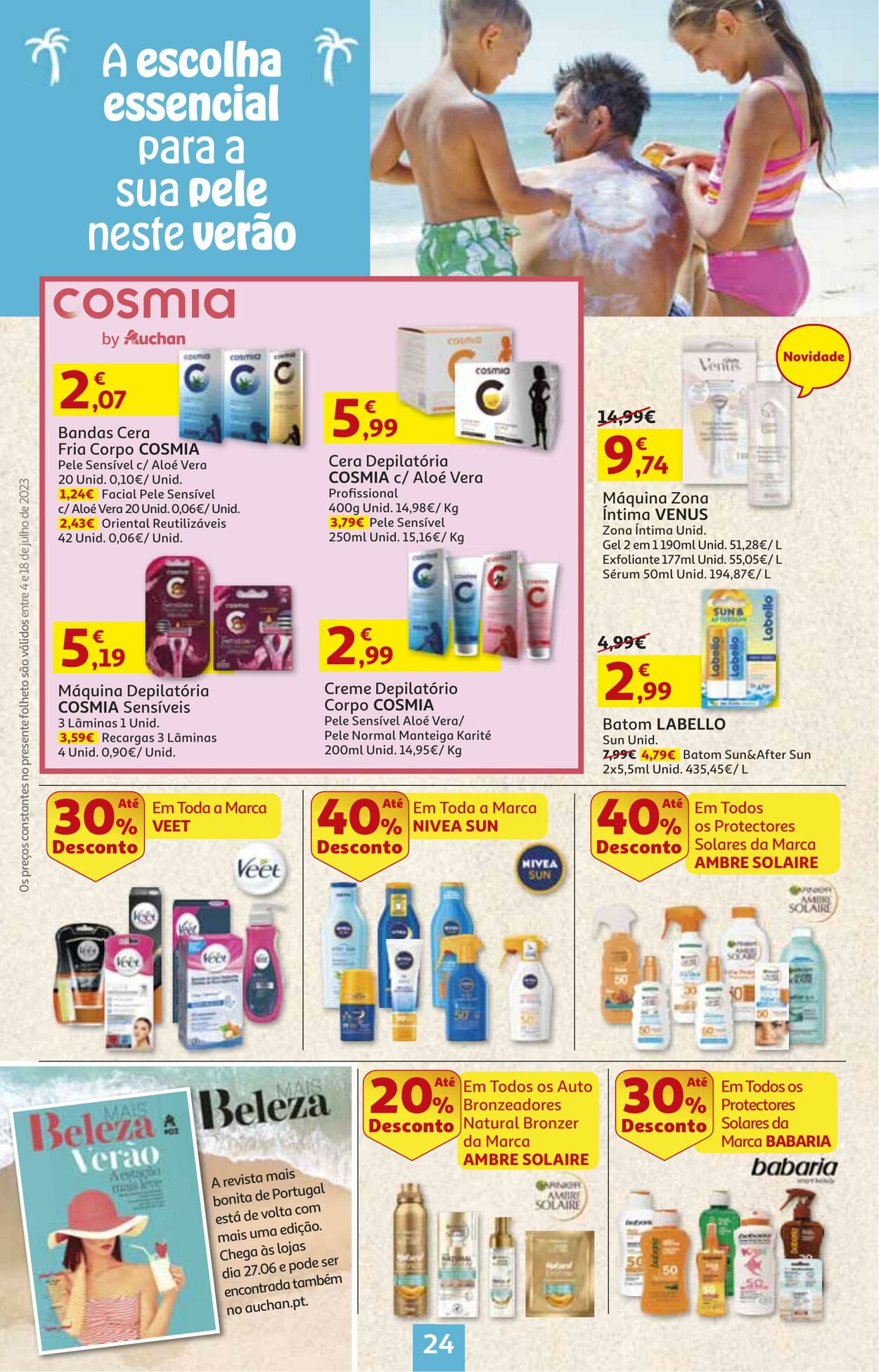 Folheto Auchan 04.07.2023 - 18.07.2023