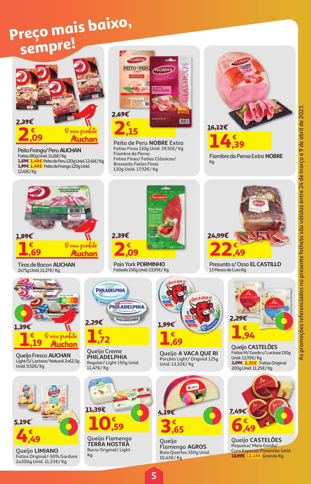 Folheto Auchan 24.03.2023 - 09.04.2023