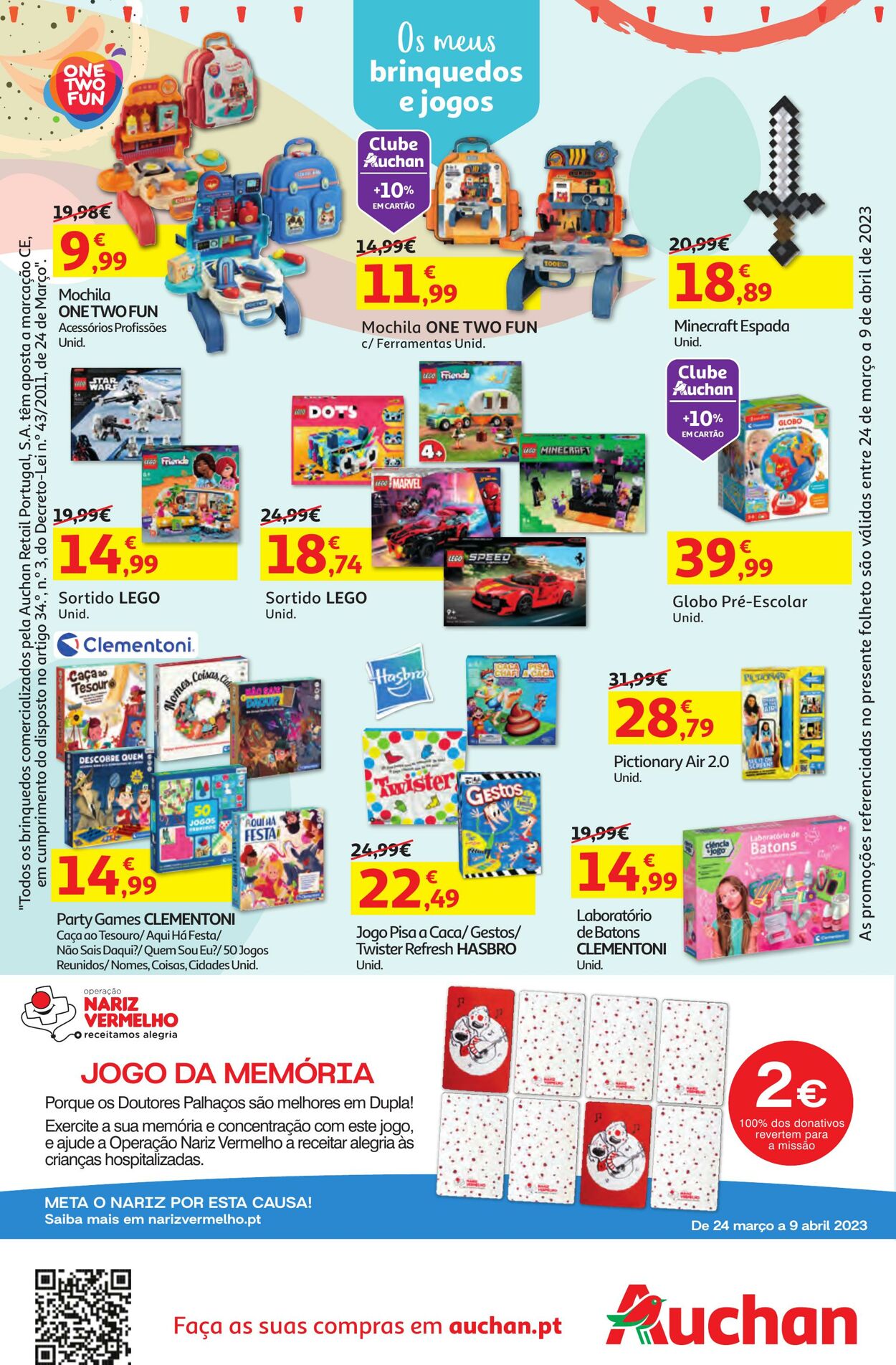 Folheto Auchan 24.03.2023 - 09.04.2023