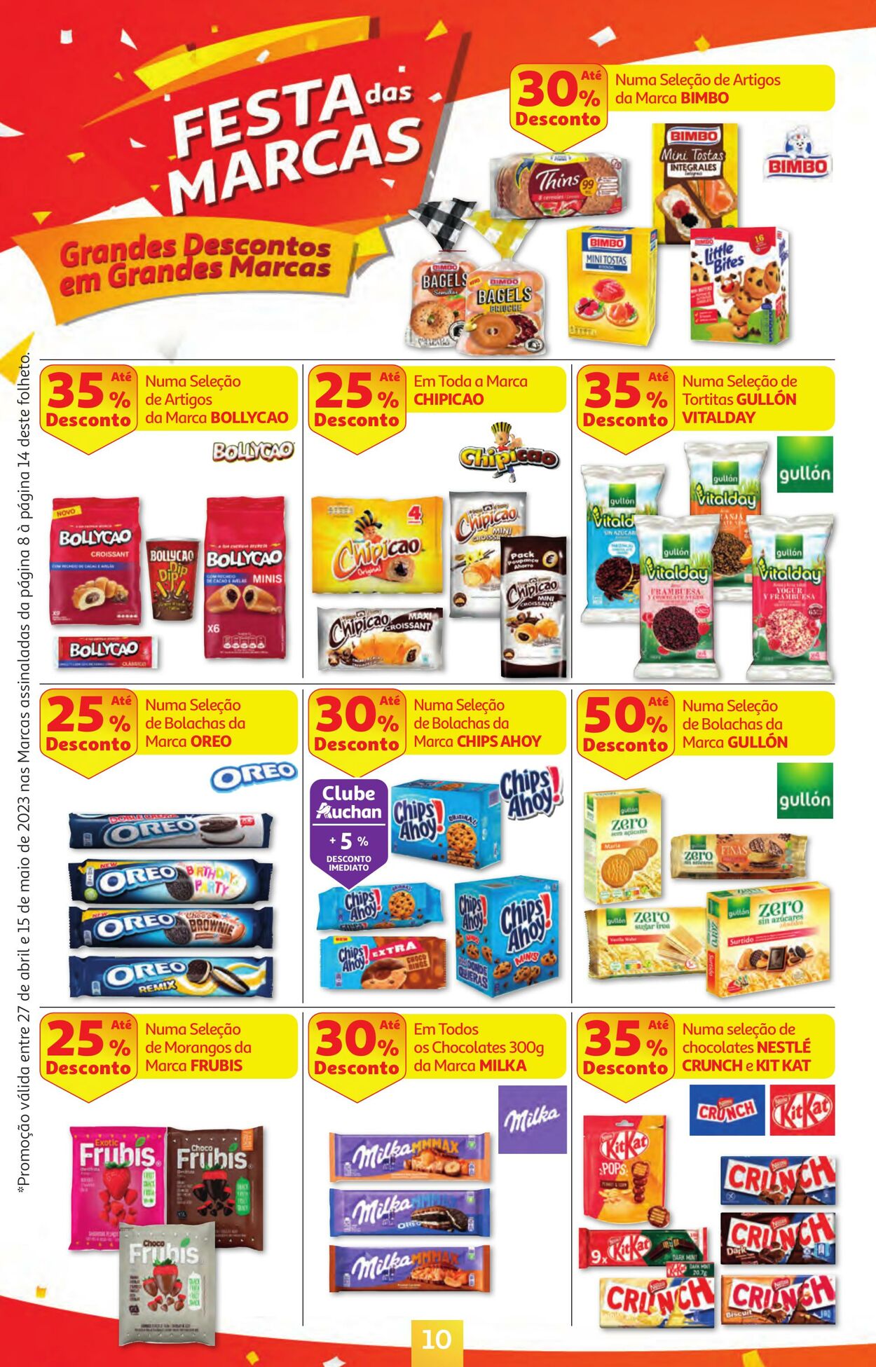 Folheto Auchan 27.04.2023 - 15.05.2023