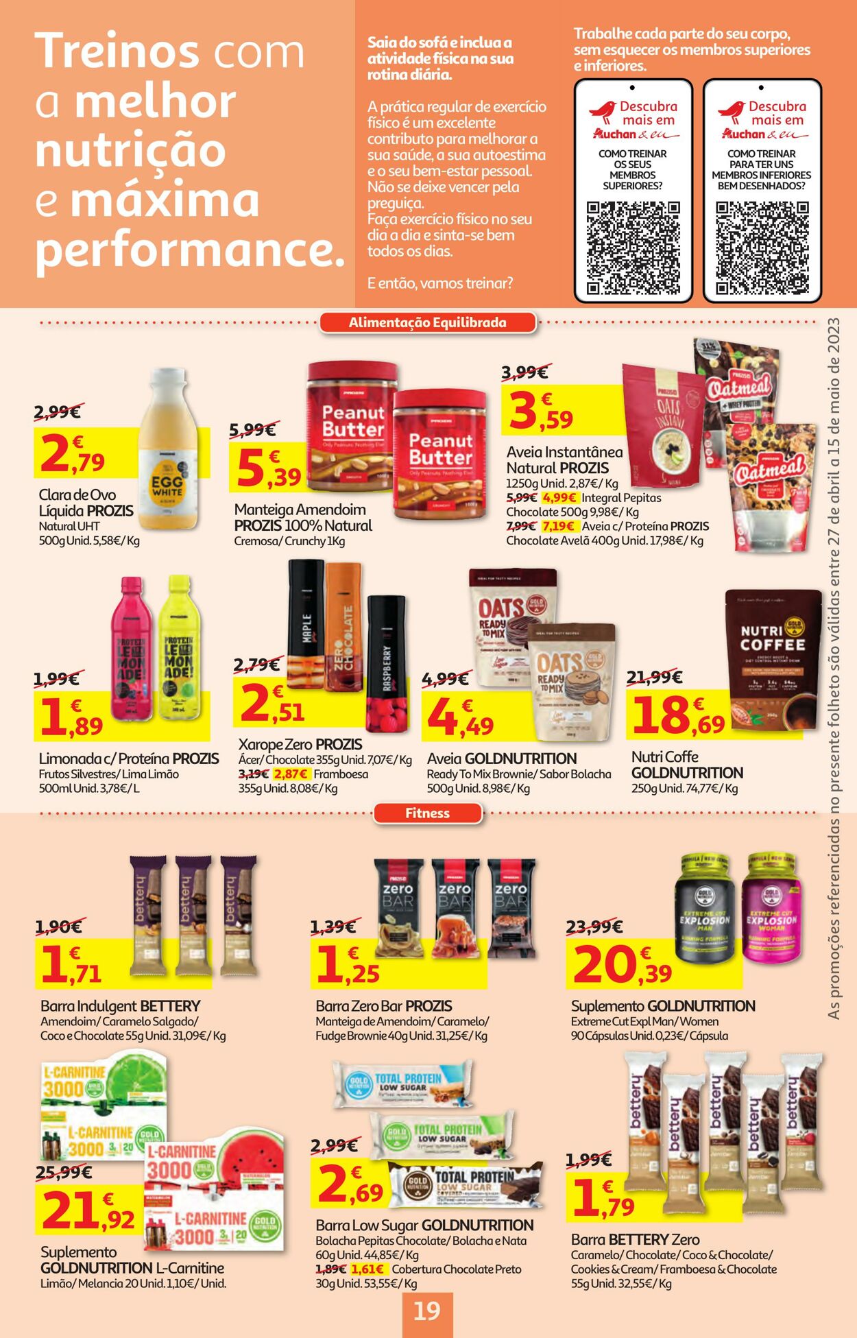 Folheto Auchan 27.04.2023 - 15.05.2023