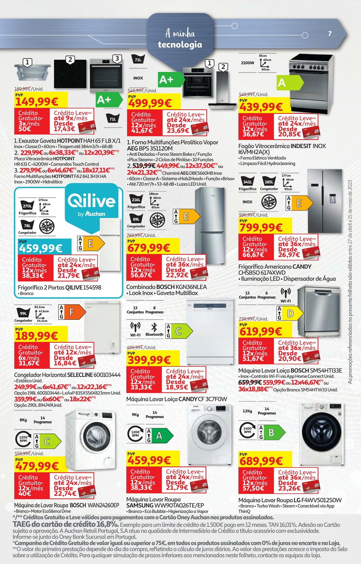 Folheto Auchan 27.04.2023 - 15.05.2023