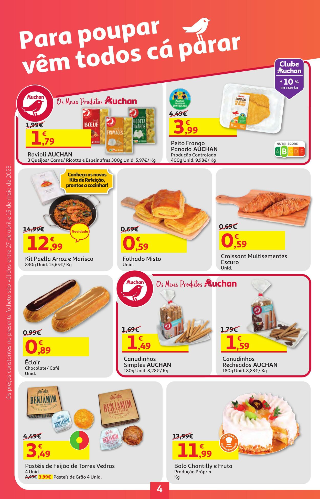 Folheto Auchan 27.04.2023 - 15.05.2023