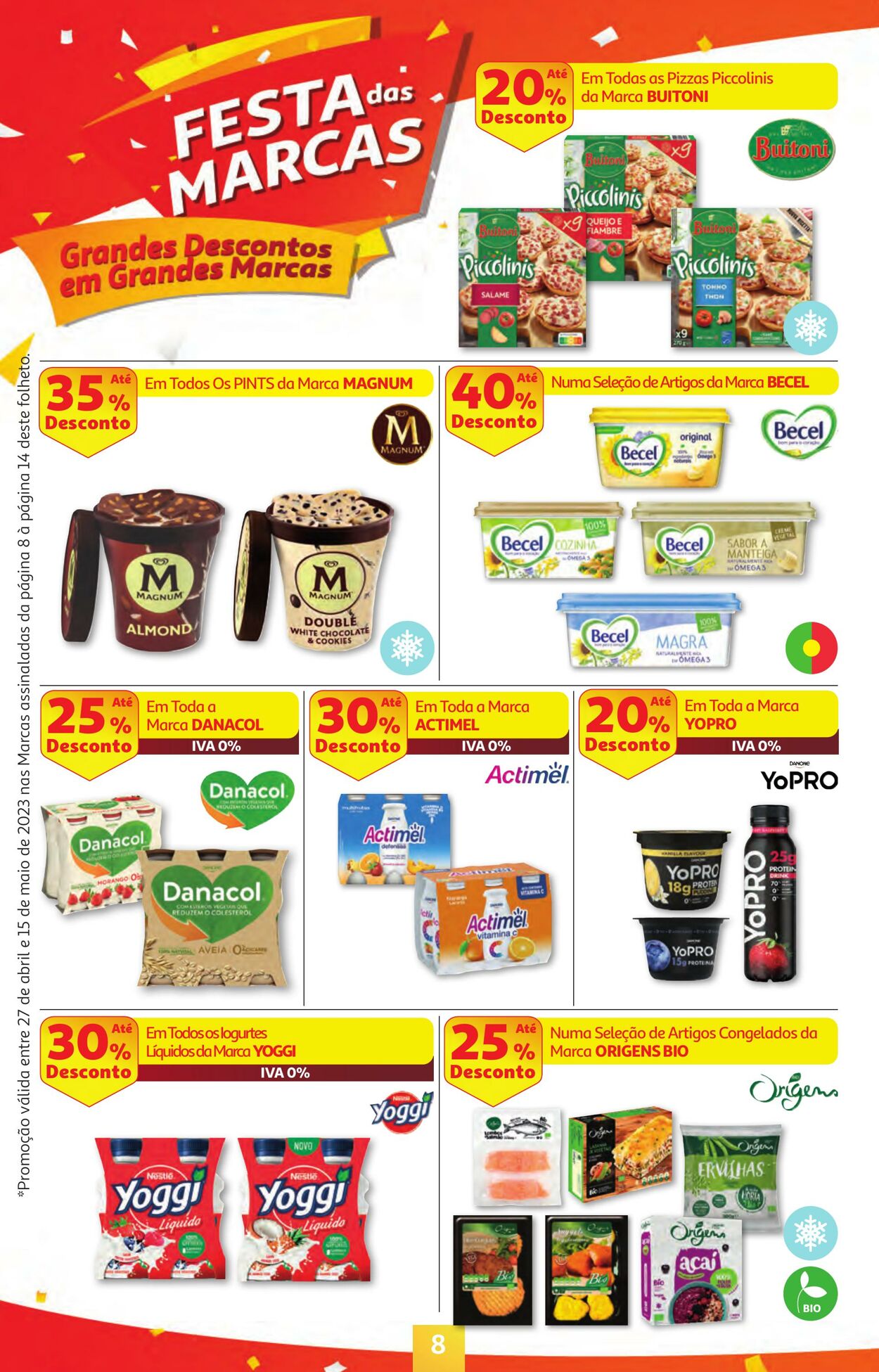 Folheto Auchan 27.04.2023 - 15.05.2023