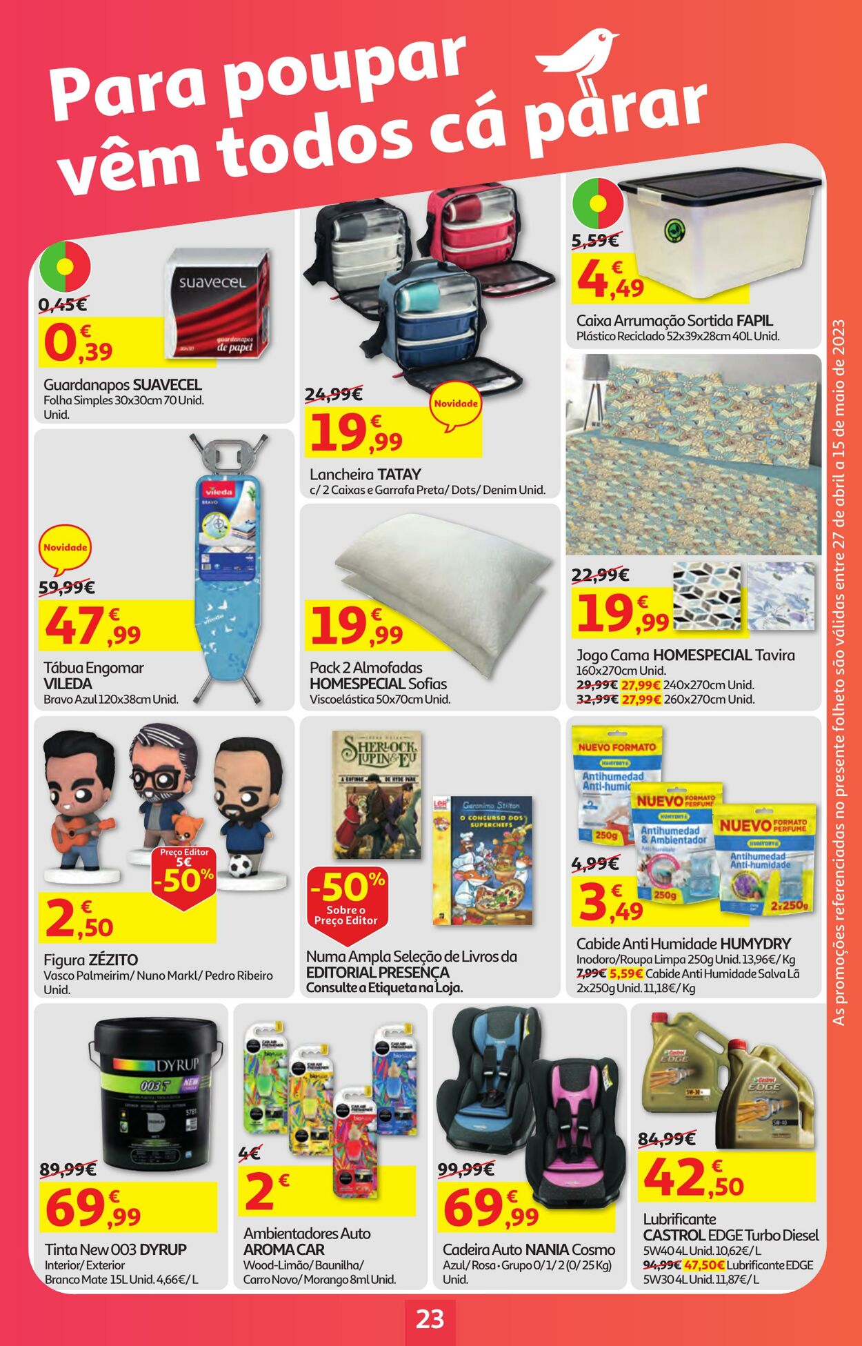 Folheto Auchan 27.04.2023 - 15.05.2023