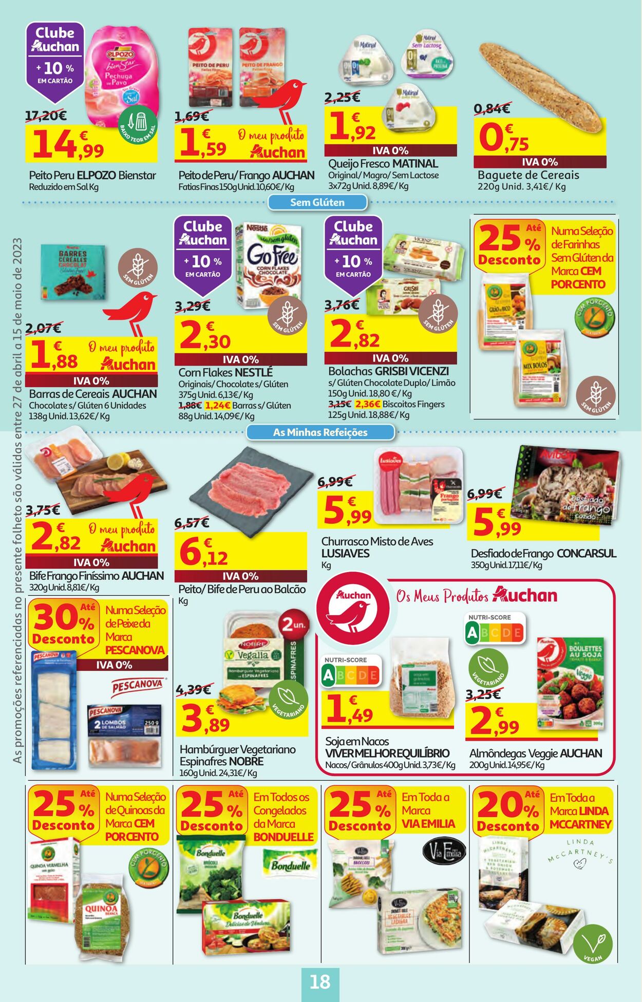 Folheto Auchan 27.04.2023 - 15.05.2023