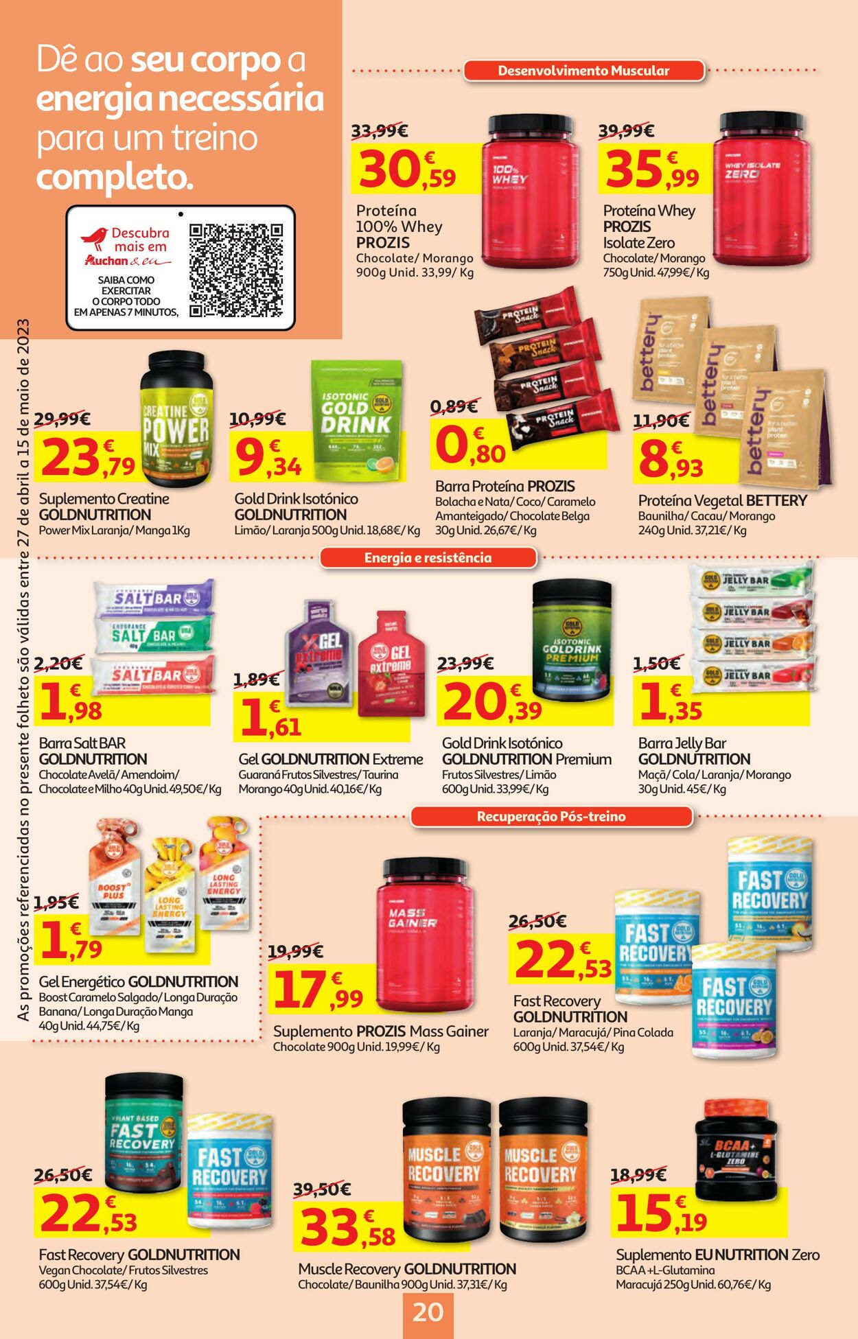 Folheto Auchan 27.04.2023 - 15.05.2023