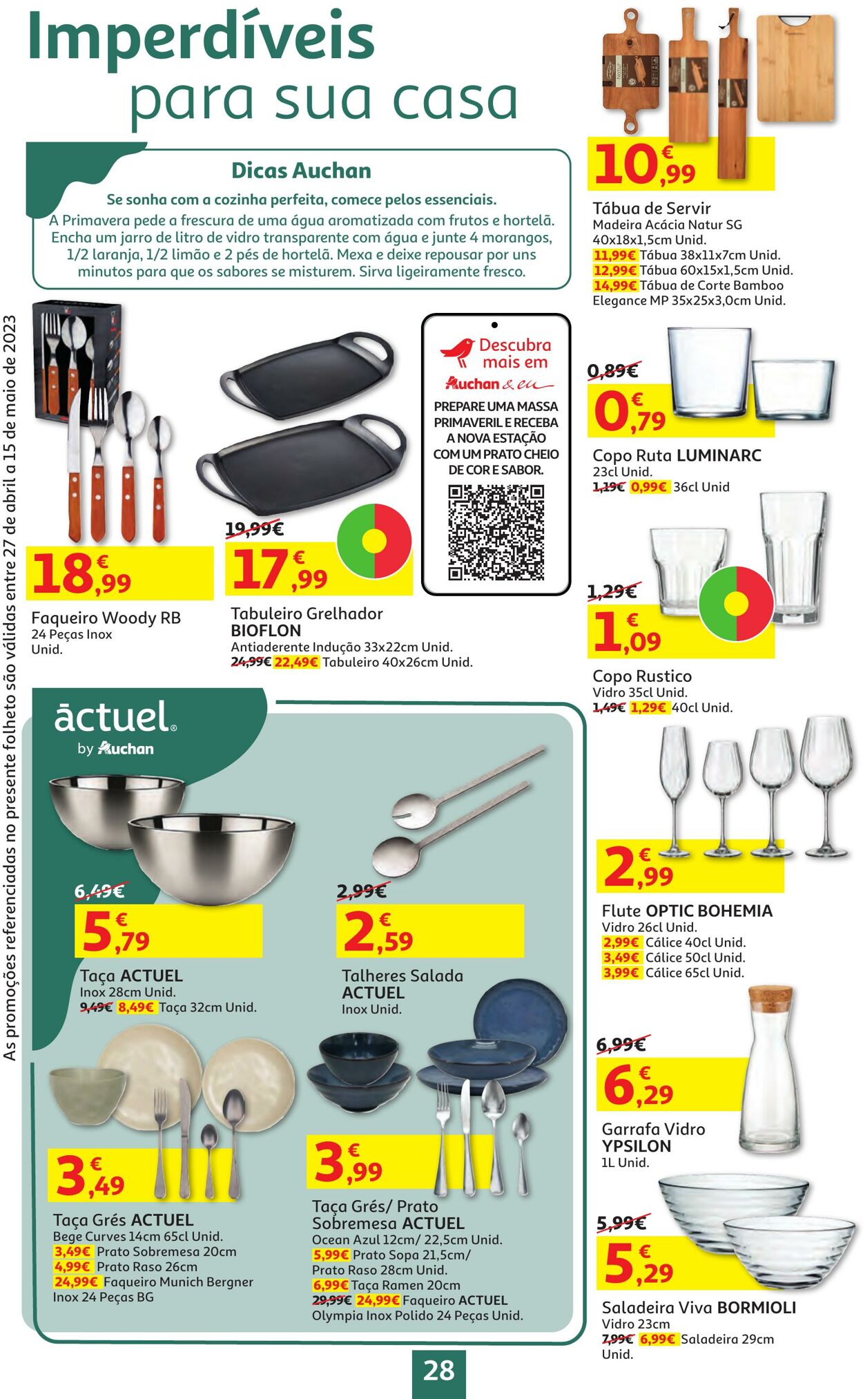 Folheto Auchan 27.04.2023 - 15.05.2023