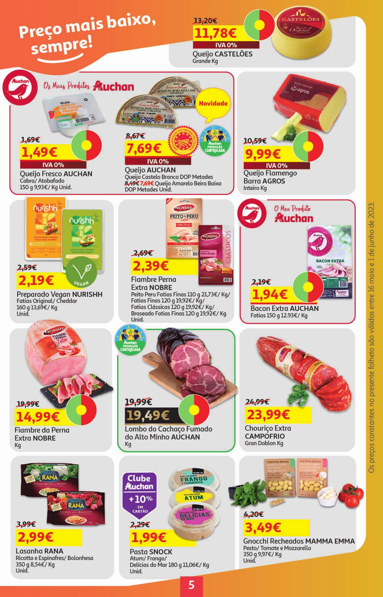 Folheto Auchan 16.05.2023 - 01.06.2023