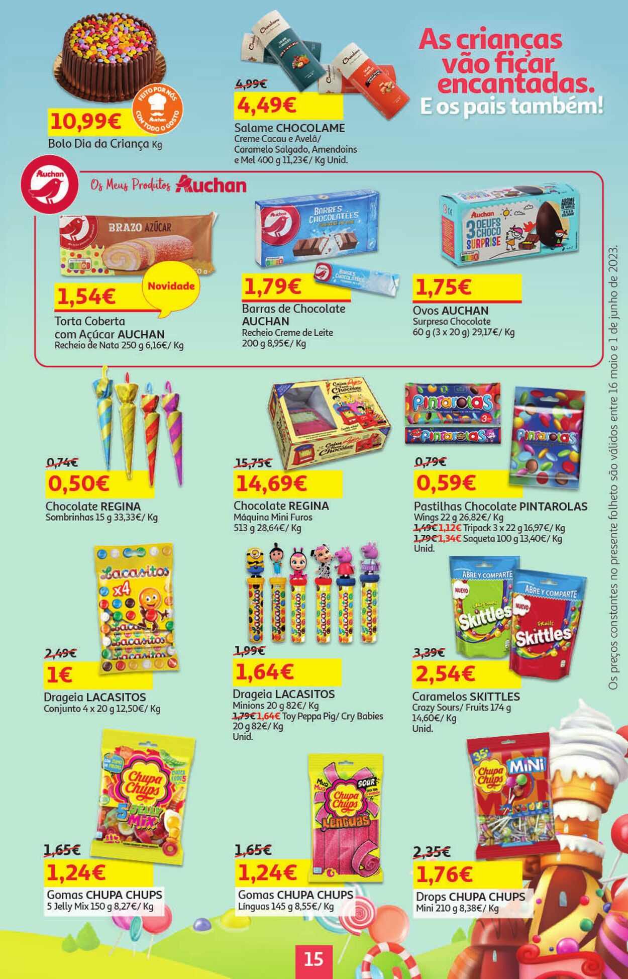 Folheto Auchan 16.05.2023 - 01.06.2023