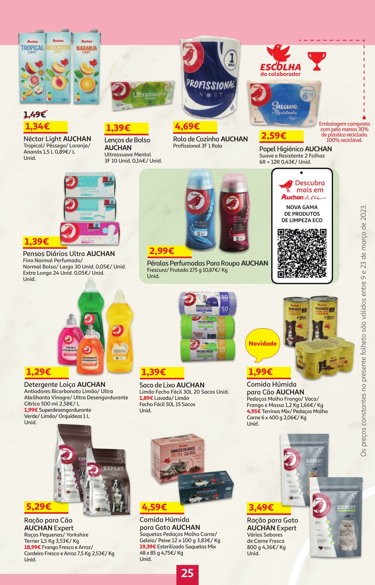 Folheto Auchan 09.03.2023 - 23.03.2023