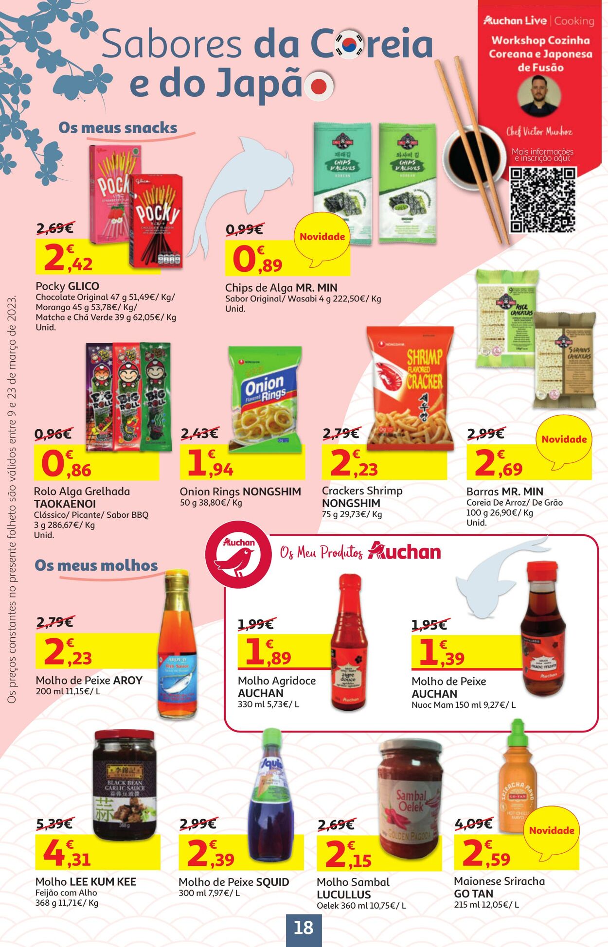 Folheto Auchan 09.03.2023 - 23.03.2023