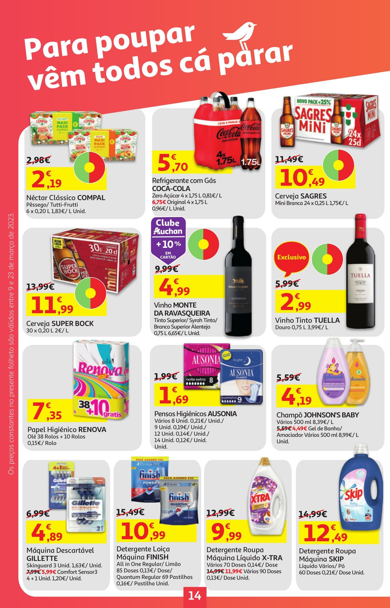 Folheto Auchan 09.03.2023 - 23.03.2023