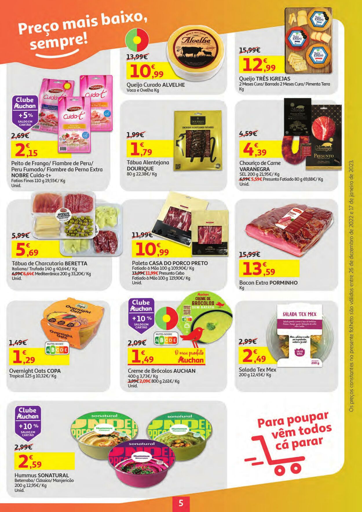 Folheto Auchan 26.12.2022 - 17.01.2023