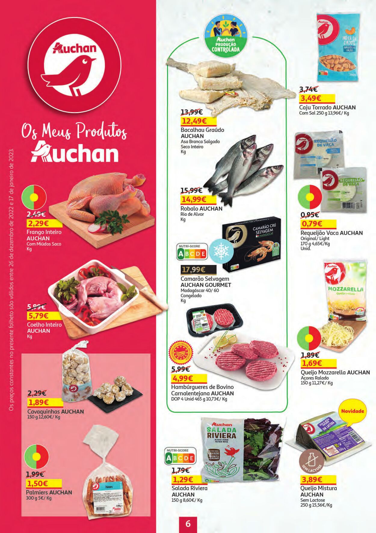 Folheto Auchan 26.12.2022 - 17.01.2023