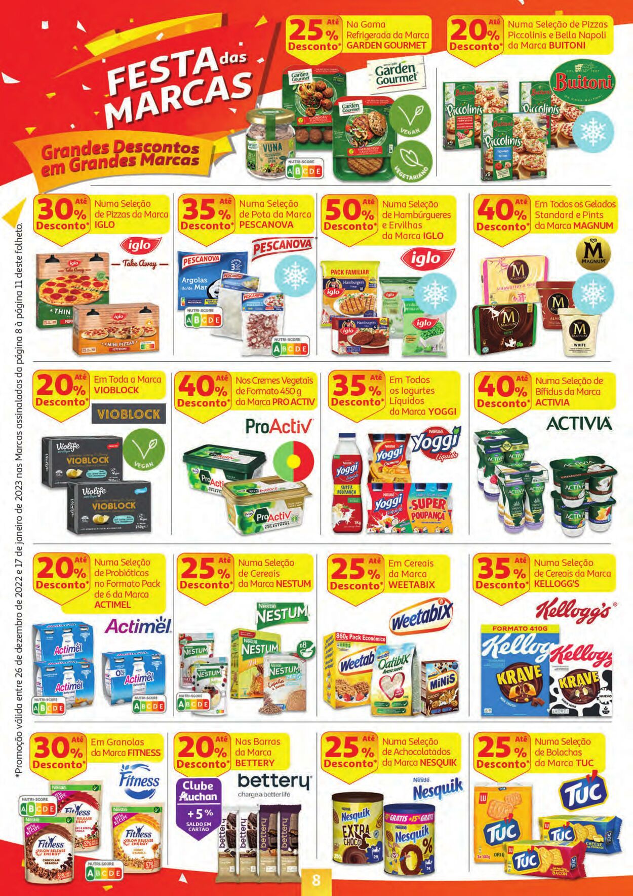 Folheto Auchan 26.12.2022 - 17.01.2023