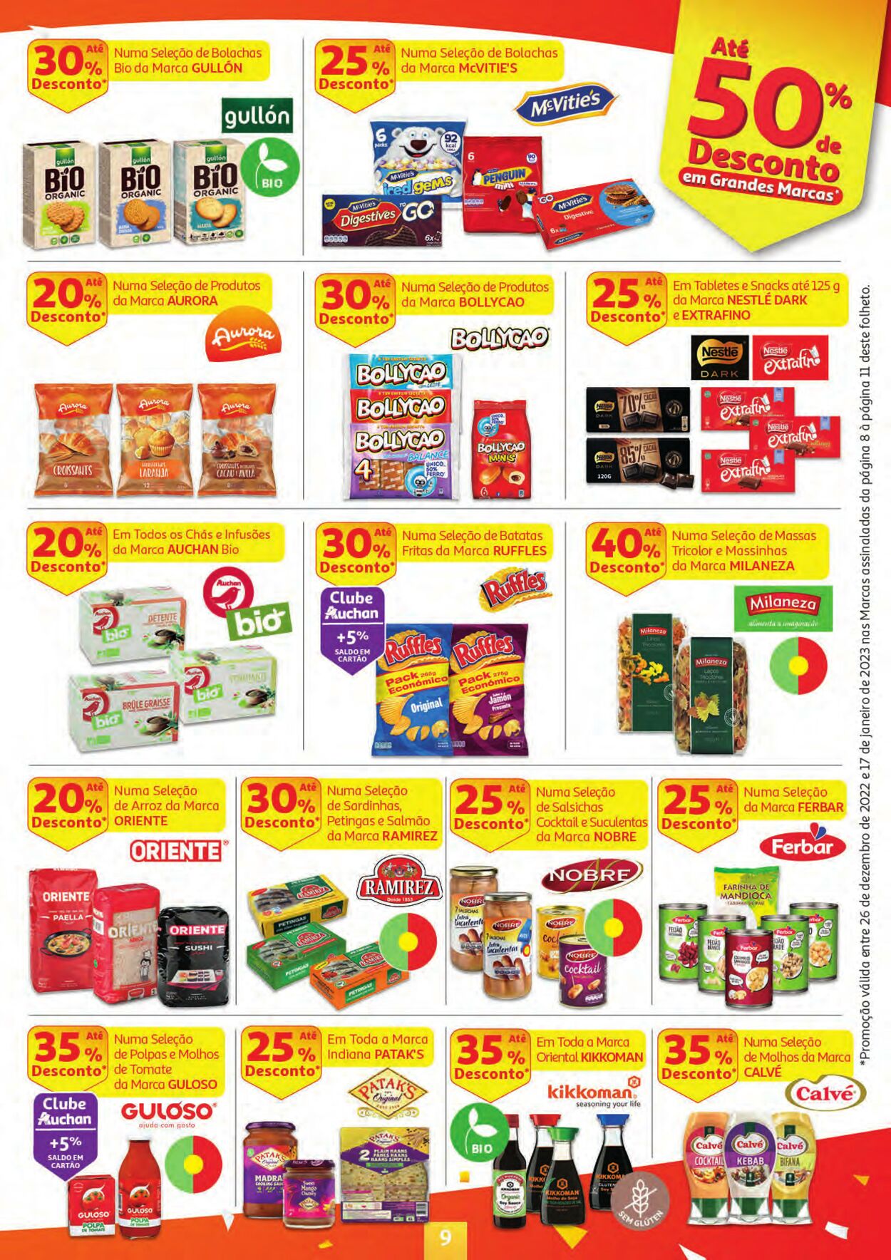 Folheto Auchan 26.12.2022 - 17.01.2023