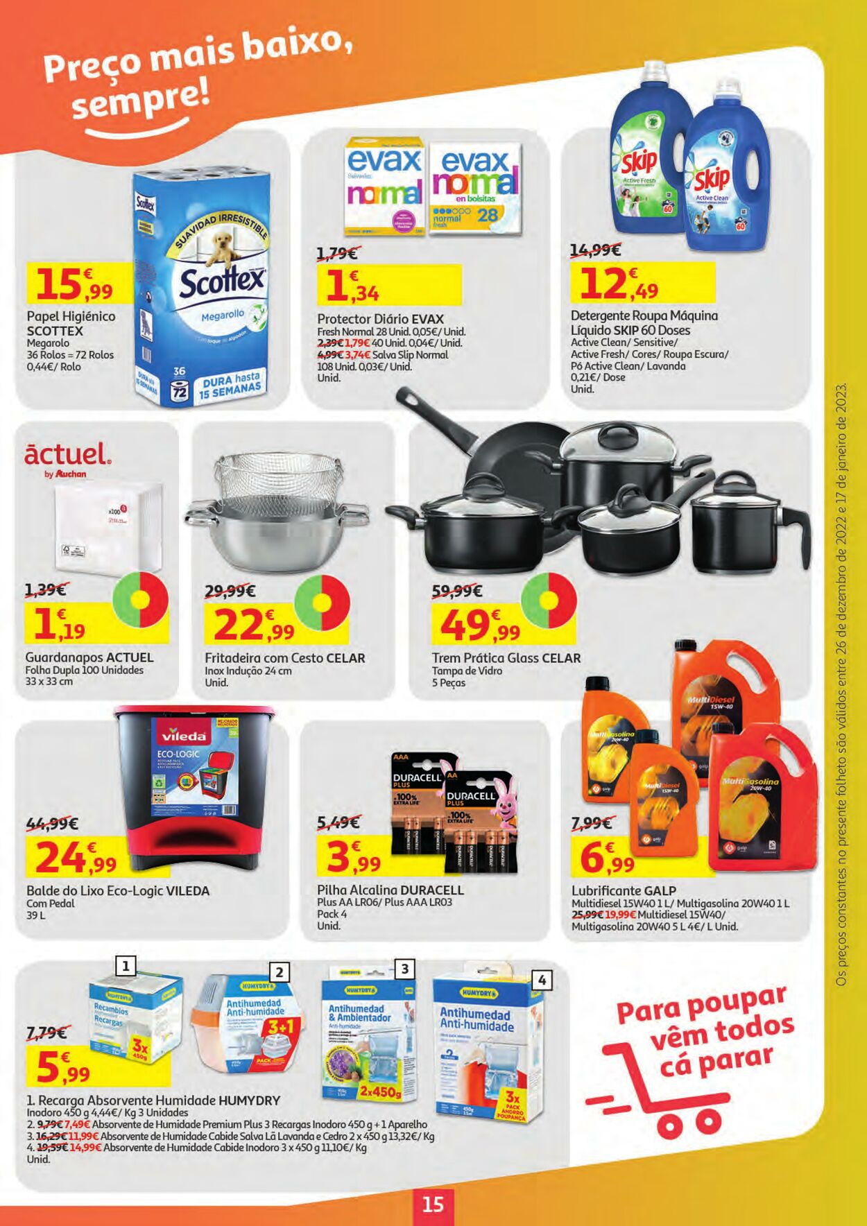 Folheto Auchan 26.12.2022 - 17.01.2023