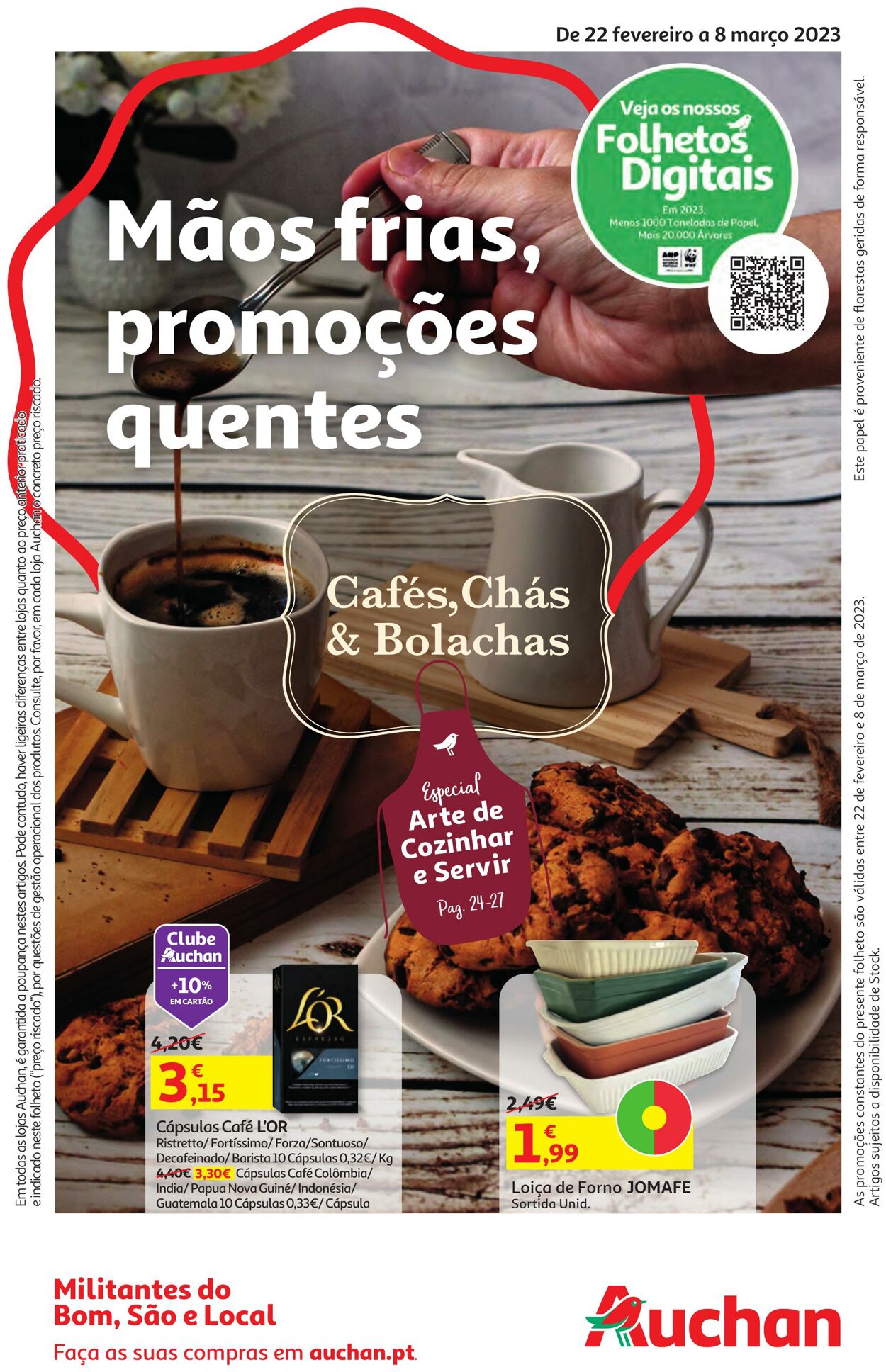 Folheto Auchan 22.02.2023 - 08.03.2023