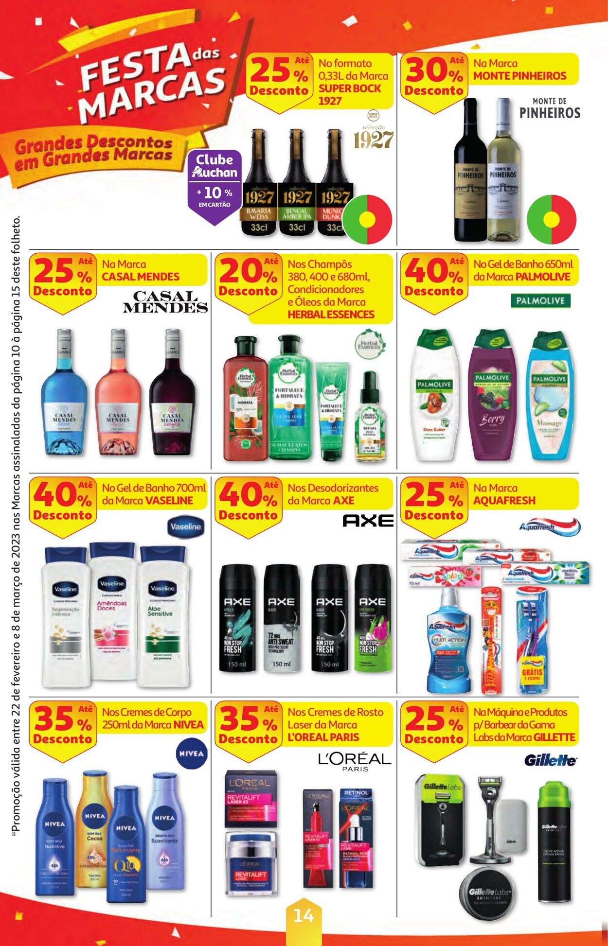 Folheto Auchan 22.02.2023 - 08.03.2023