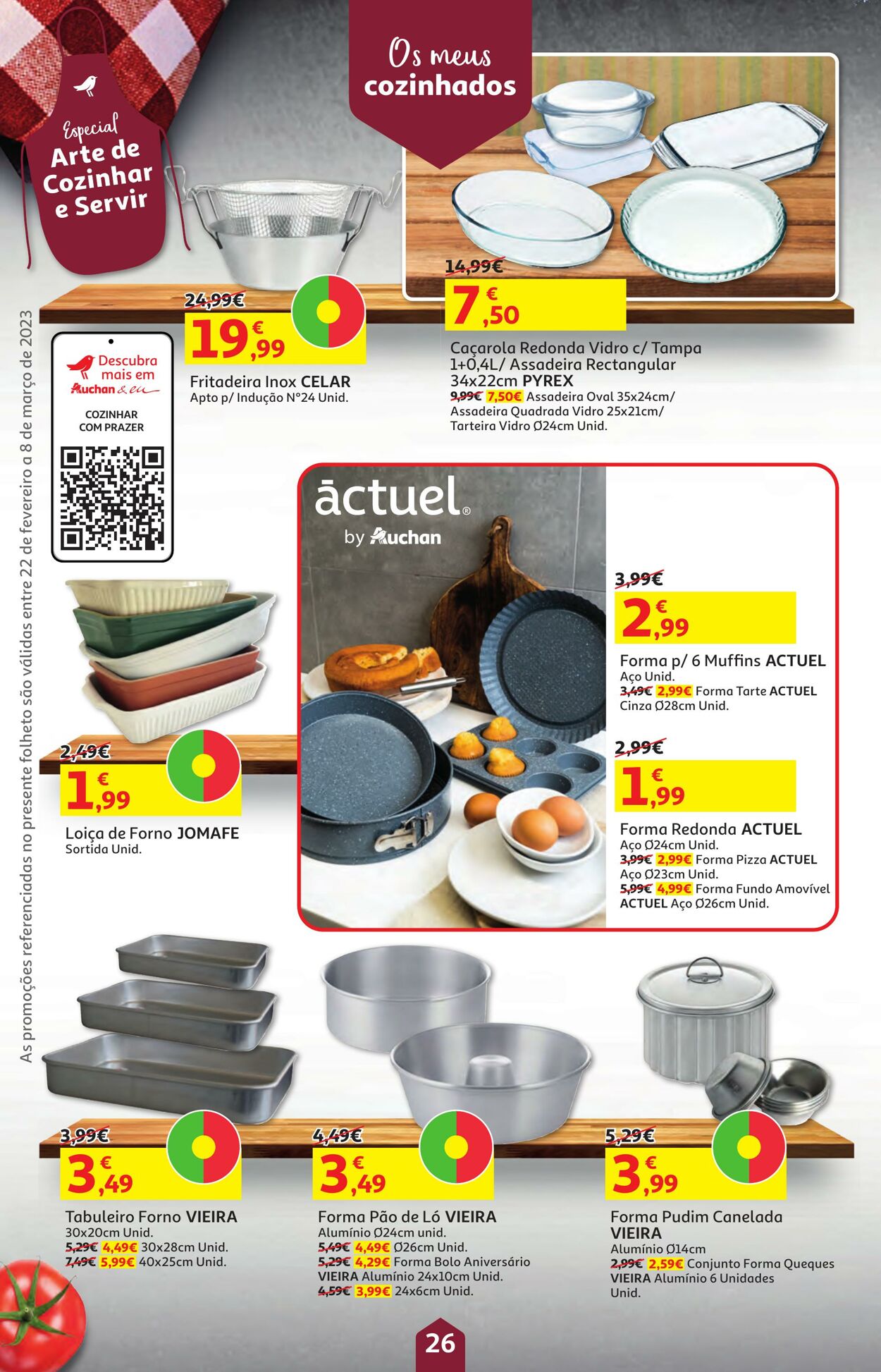 Folheto Auchan 22.02.2023 - 08.03.2023