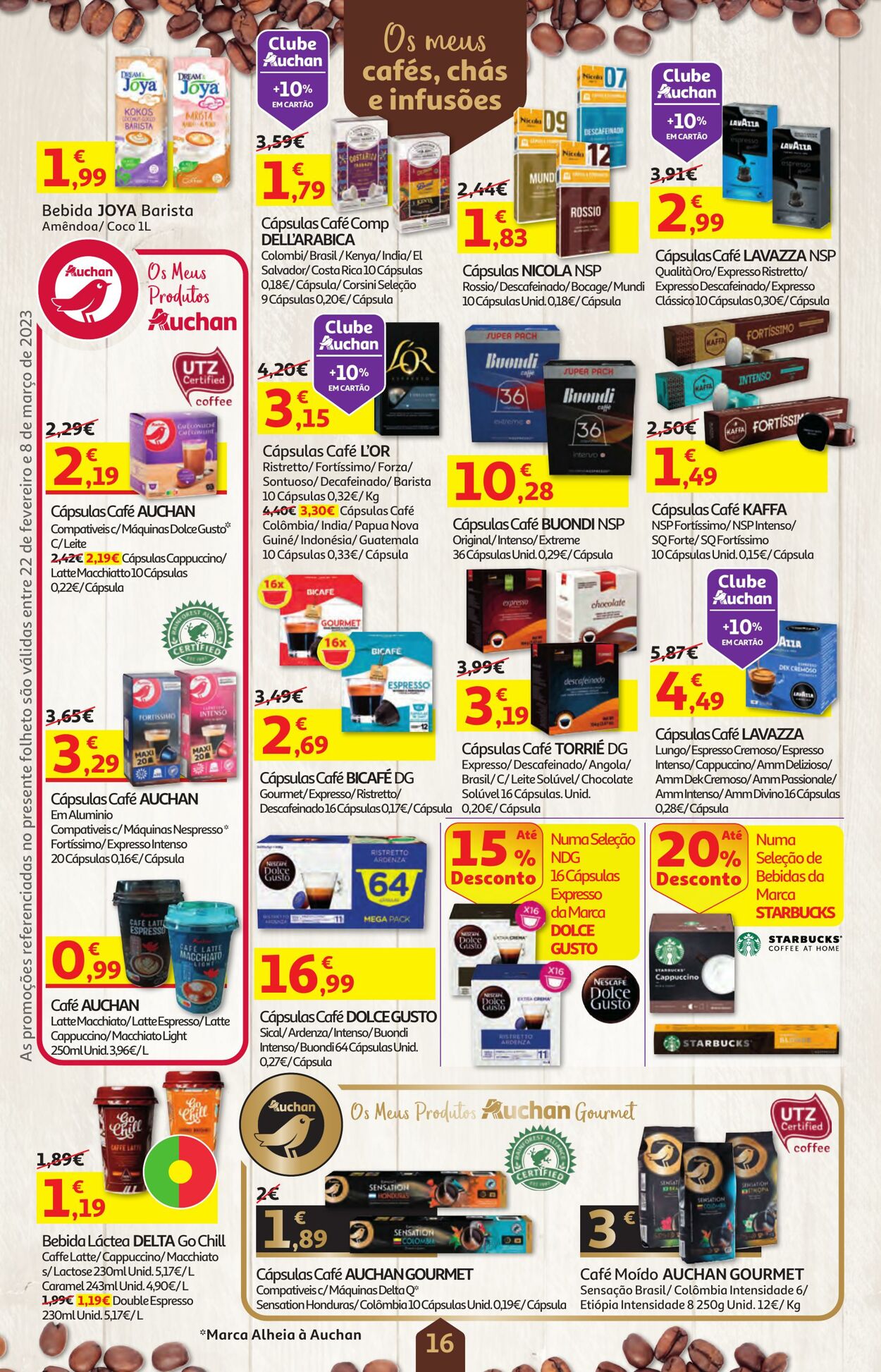 Folheto Auchan 22.02.2023 - 08.03.2023