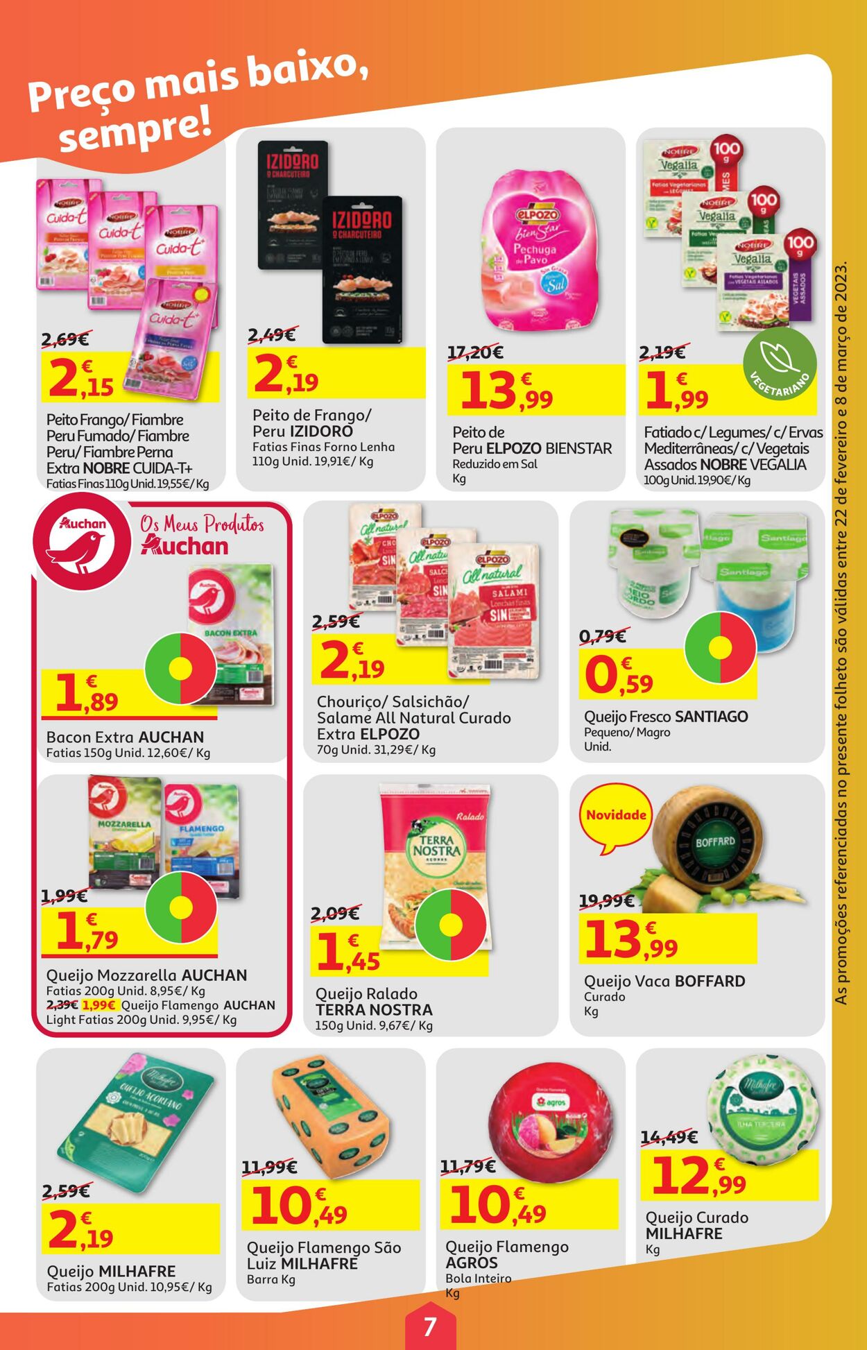 Folheto Auchan 22.02.2023 - 08.03.2023