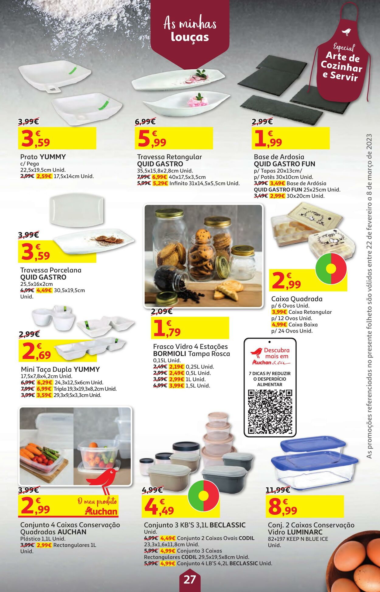 Folheto Auchan 22.02.2023 - 08.03.2023