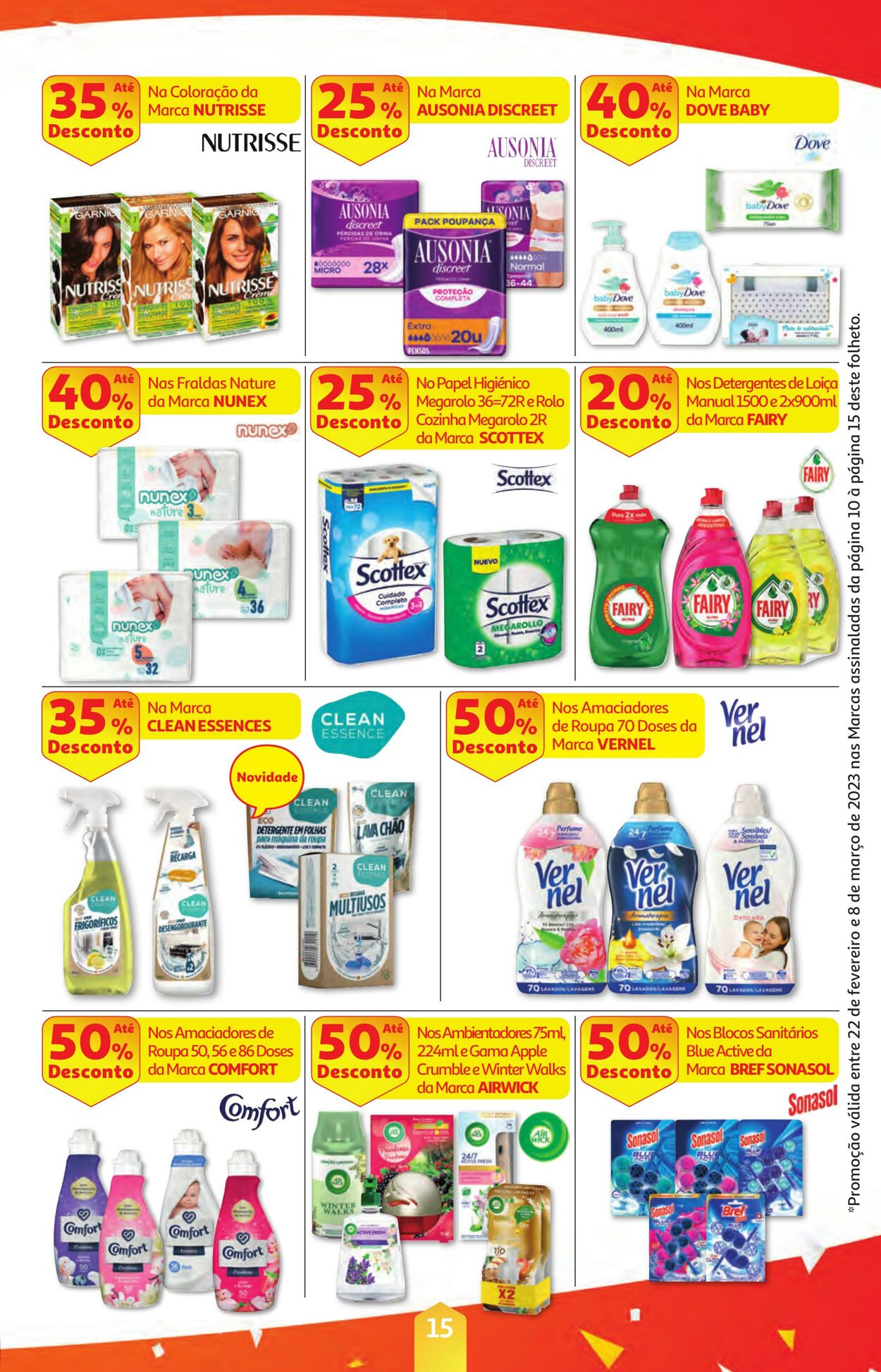 Folheto Auchan 22.02.2023 - 08.03.2023