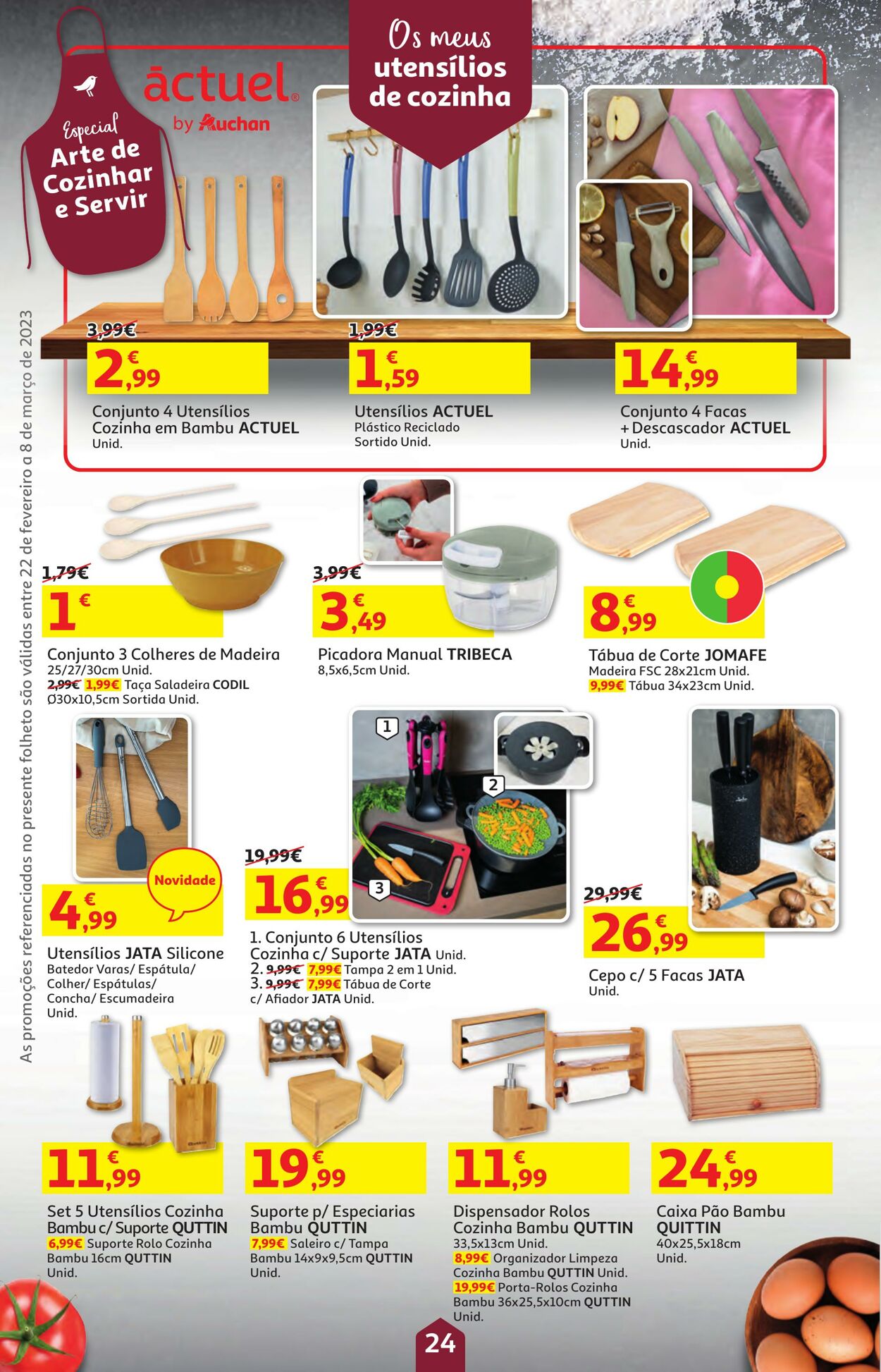 Folheto Auchan 22.02.2023 - 08.03.2023