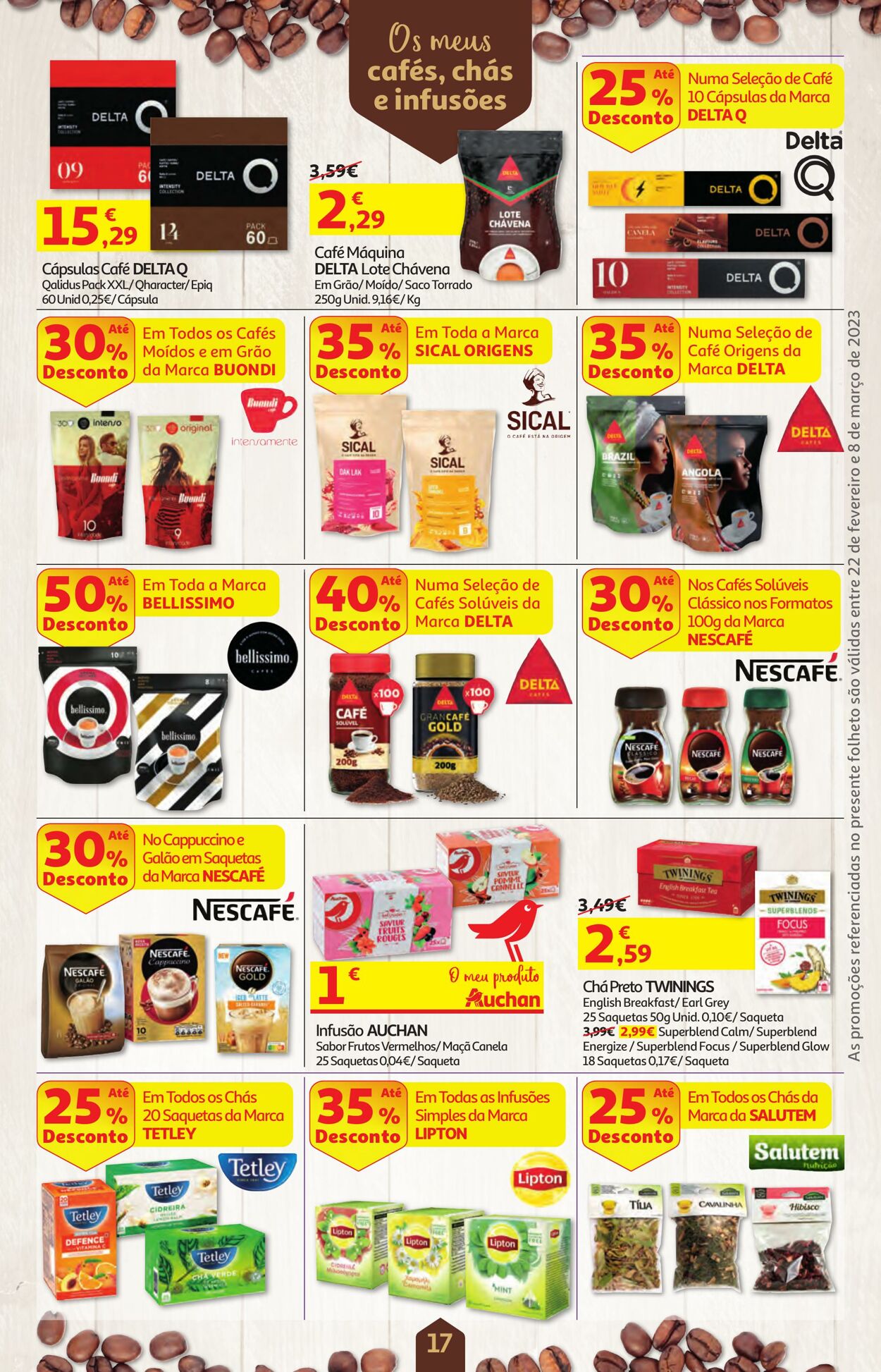 Folheto Auchan 22.02.2023 - 08.03.2023