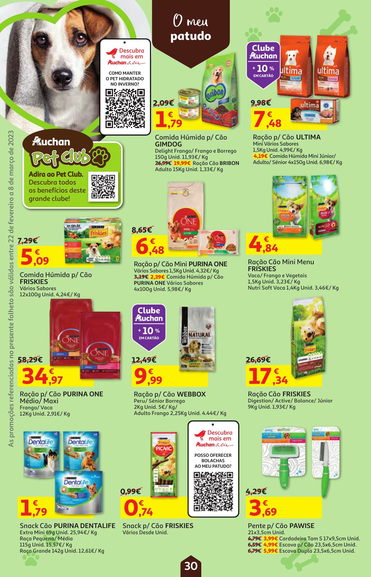 Folheto Auchan 22.02.2023 - 08.03.2023