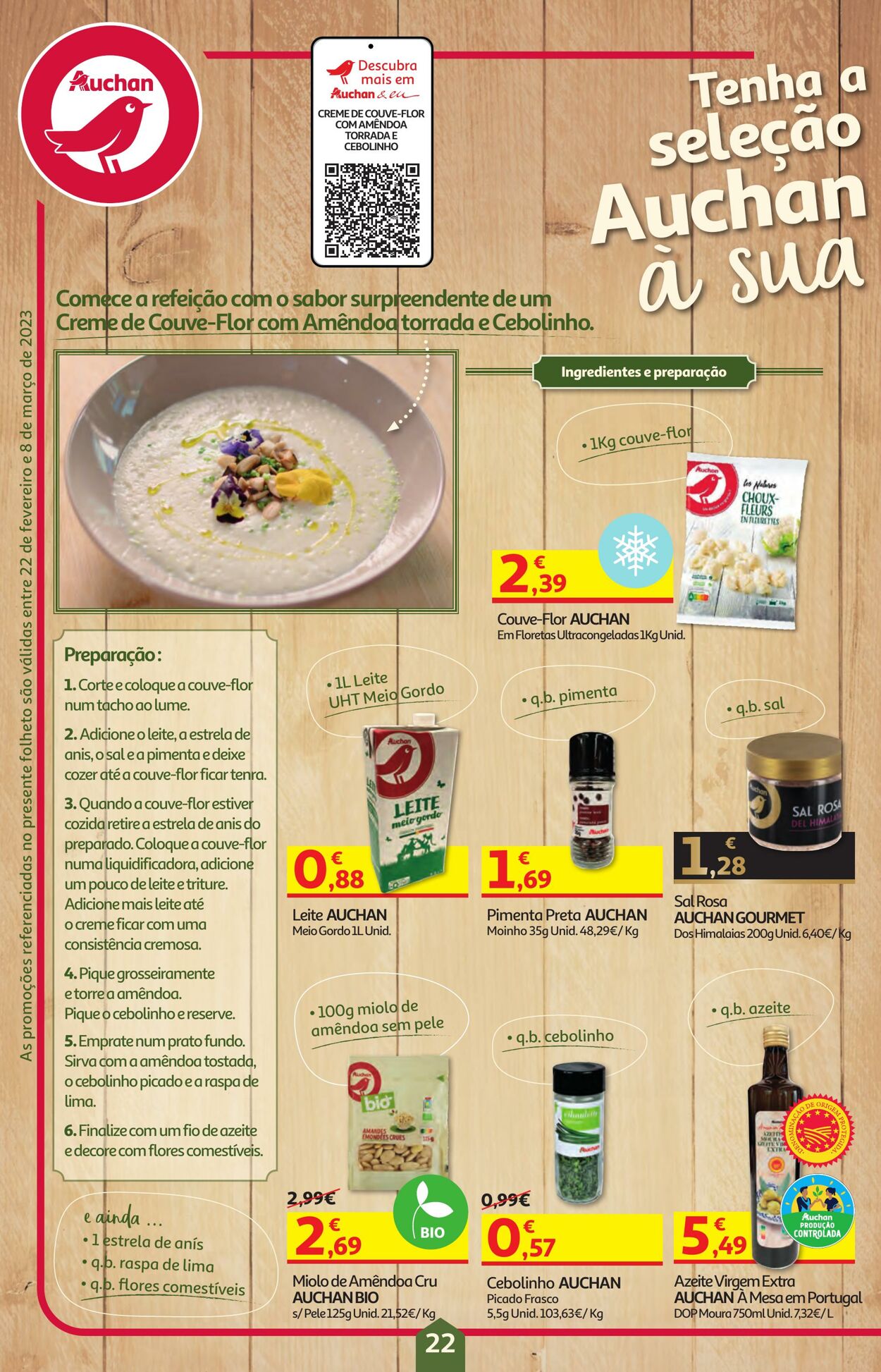 Folheto Auchan 22.02.2023 - 08.03.2023