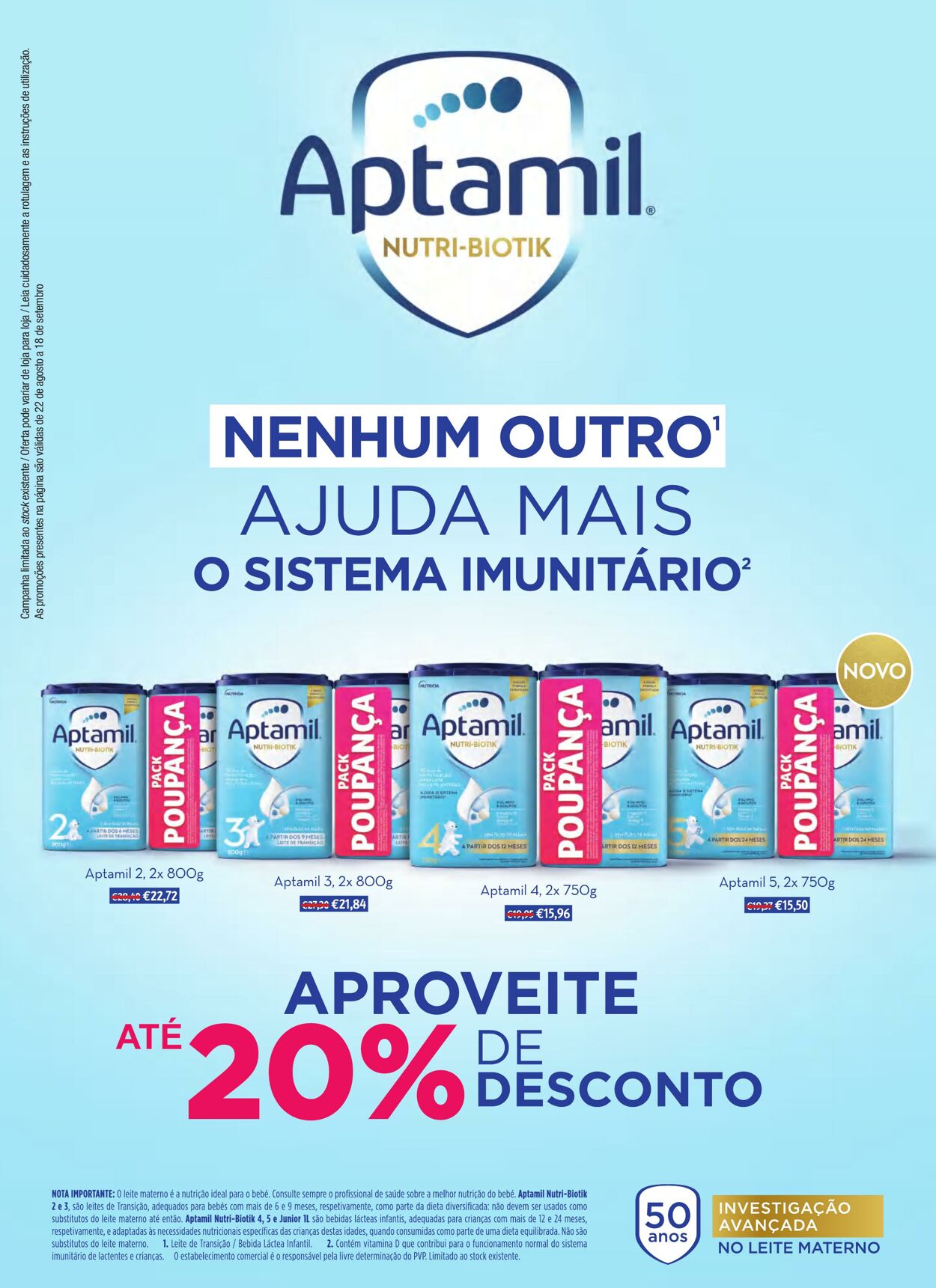 Folheto Auchan 22.08.2022 - 18.09.2022