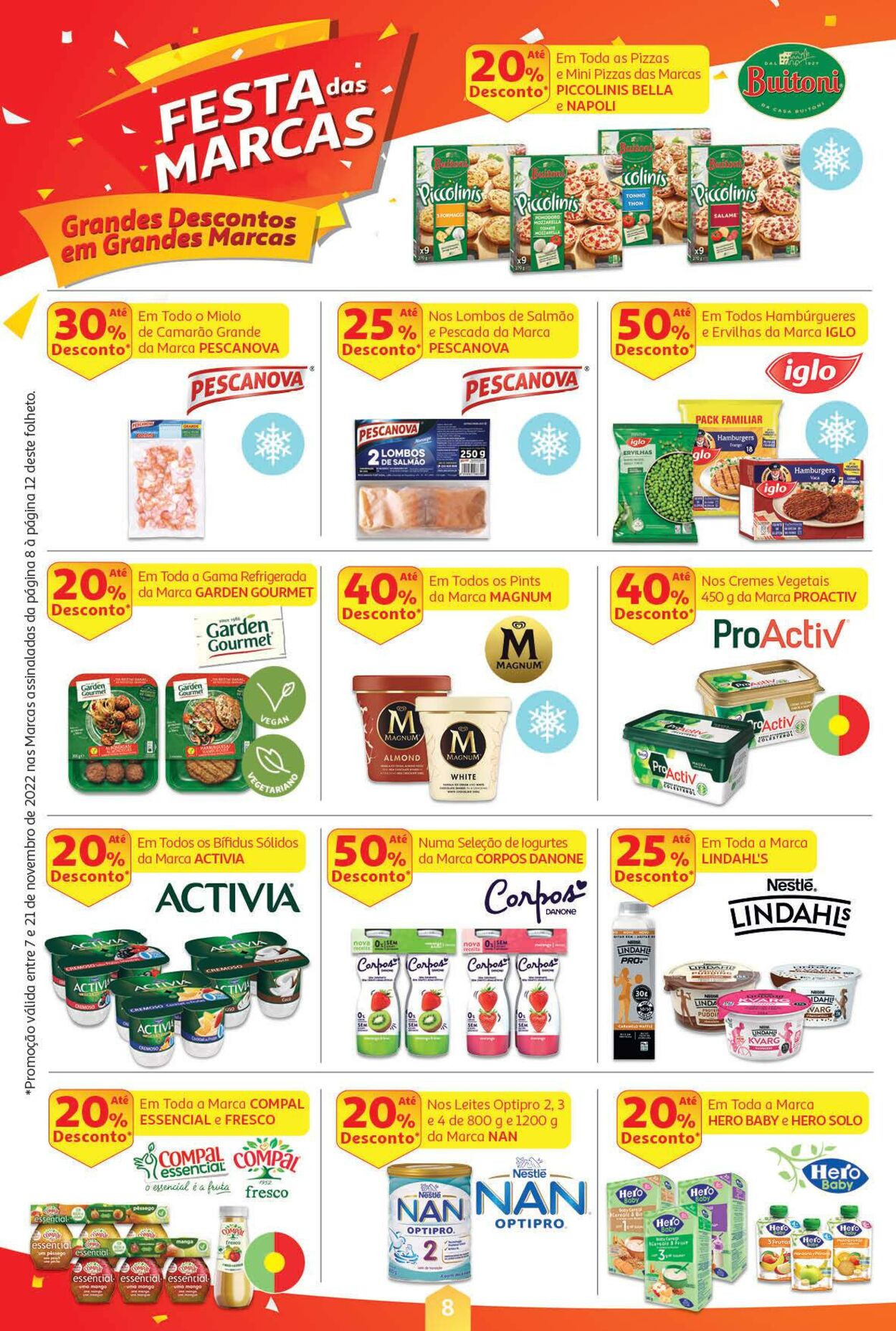 Folheto Auchan 07.11.2022 - 21.11.2022